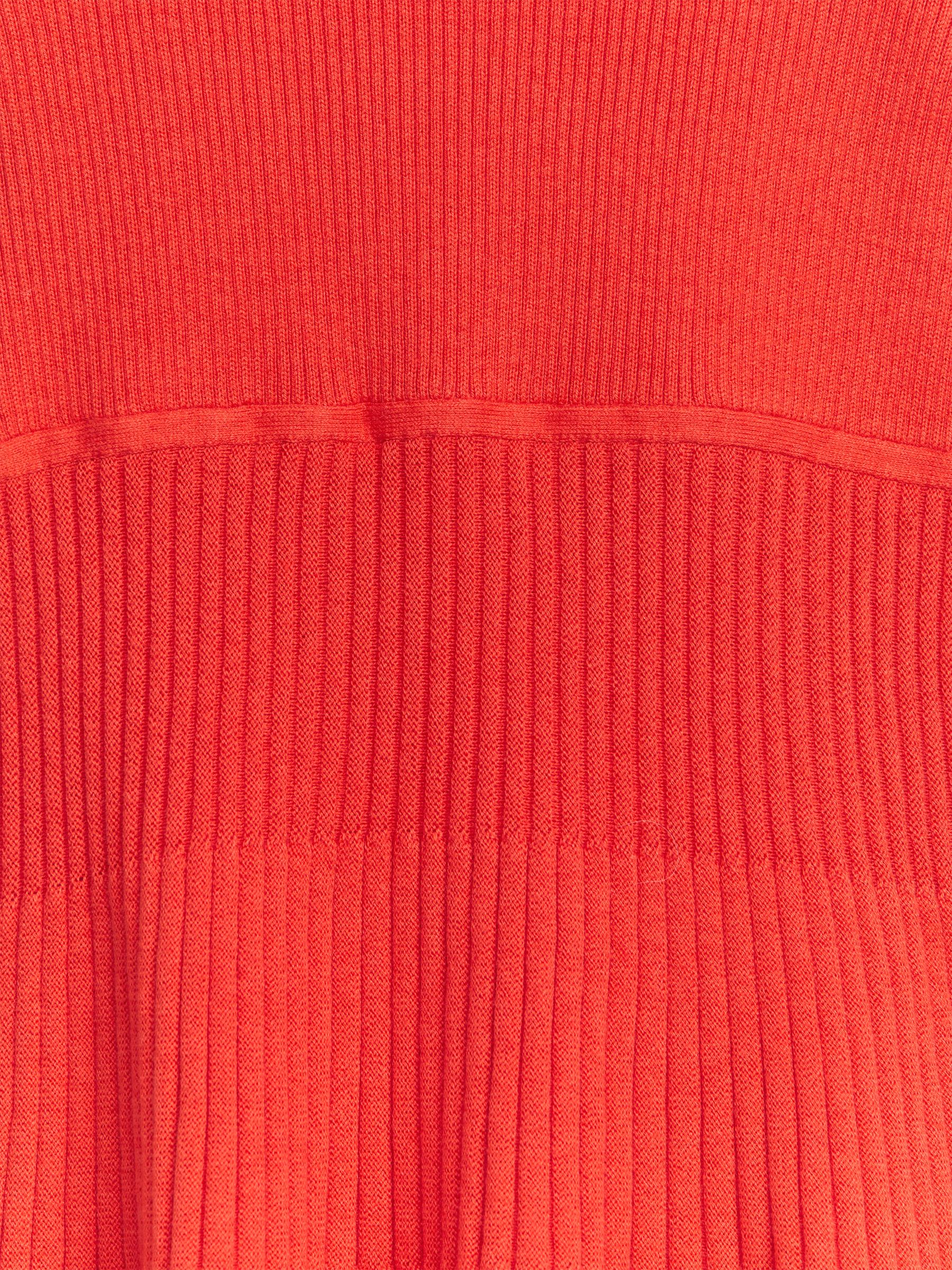 Rippstrickkleid - Knallrot - Kinder - StillMedia/DescriptiveDetail - 3