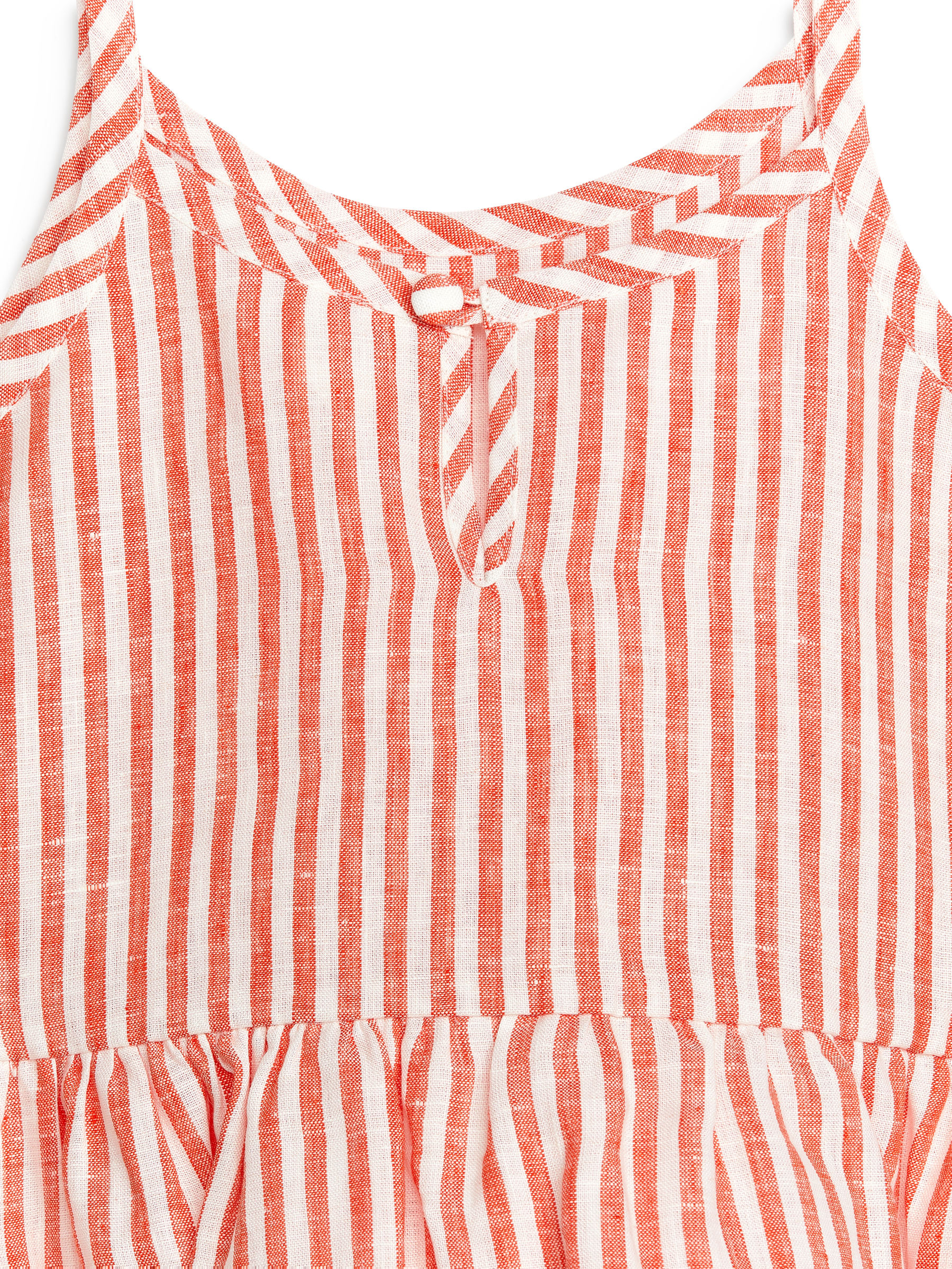 Trägertop aus Leinen - Rot/Weiß - Regular Fit - Kinder - StillMedia/DescriptiveDetail - 3