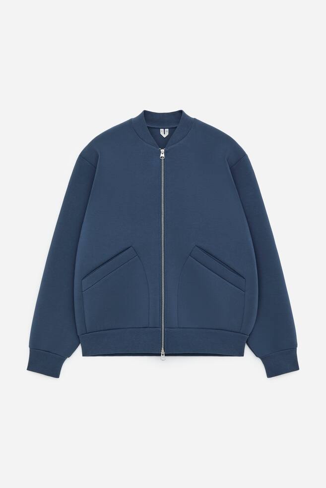 Scuba Zip Jacket - Blue - 1