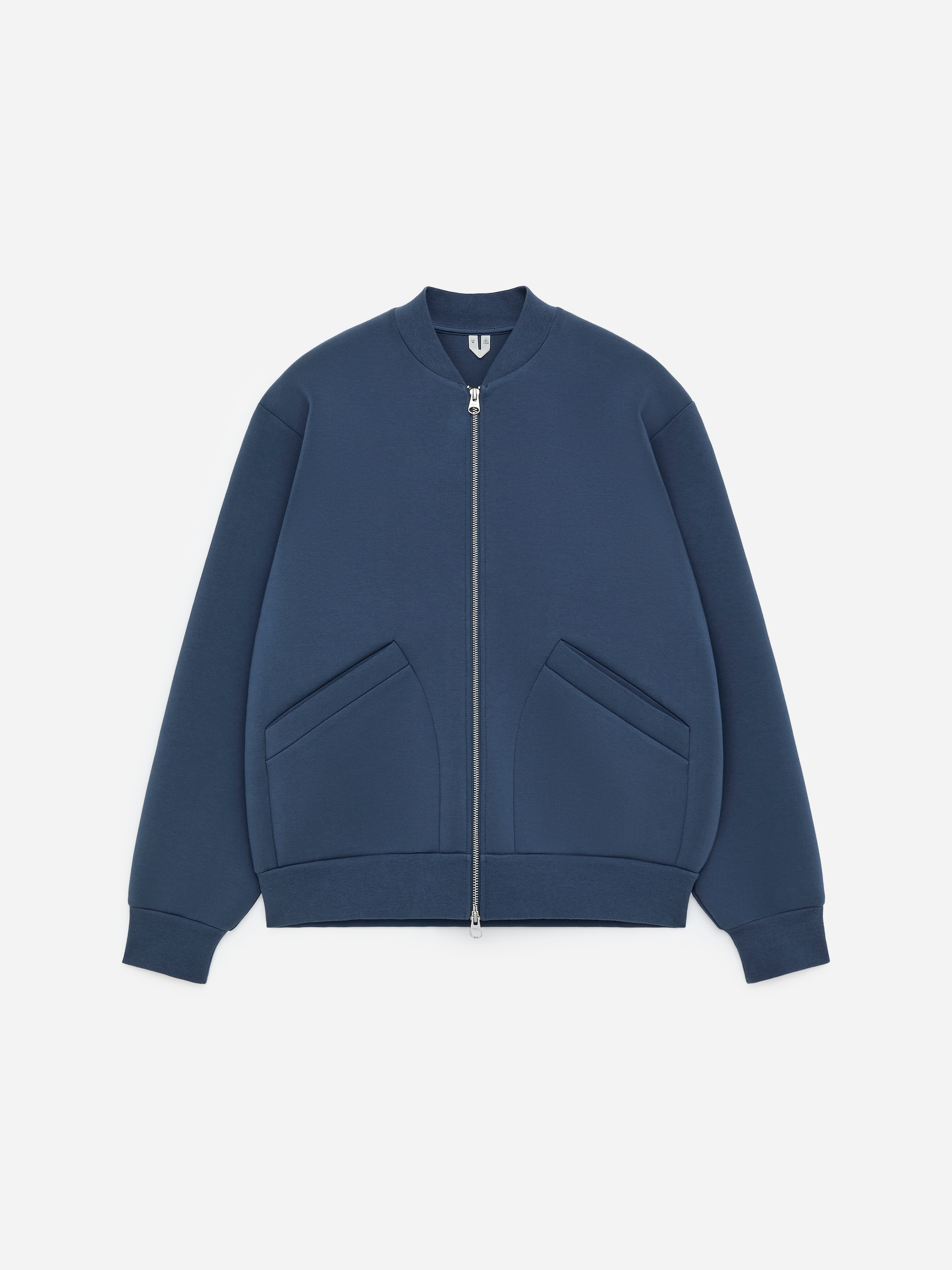 Scuba Zip Jacket-Blue-17469