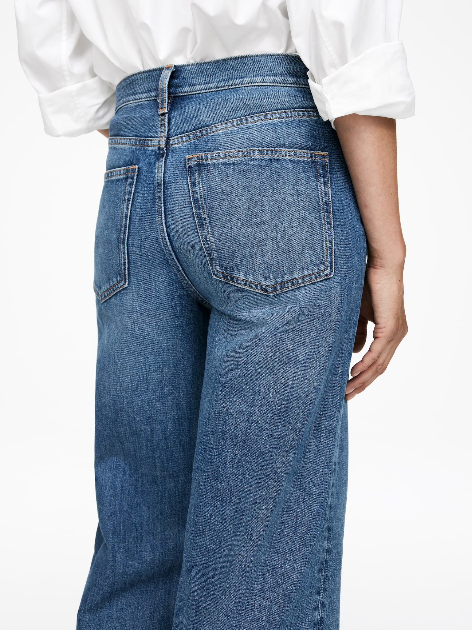 CORAL Wide Jeans - Blue/Off White/Dark Blue/Beige/Blue/Dark Blue/Dark Grey - 6