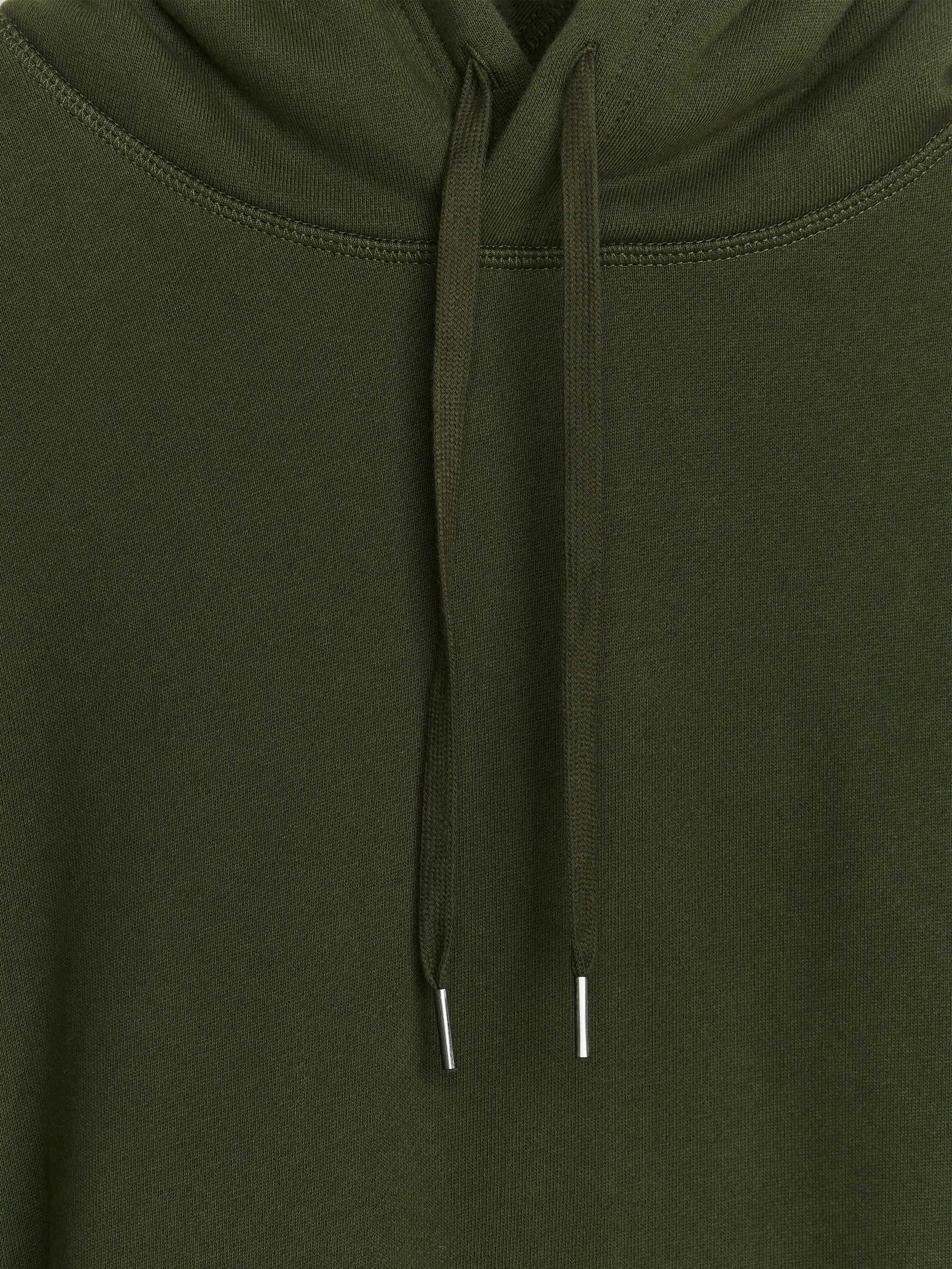 Lockerer Kapuzenpullover aus Frottee - Khaki - Loose Fit - Herren - StillMedia/DescriptiveDetail - 2