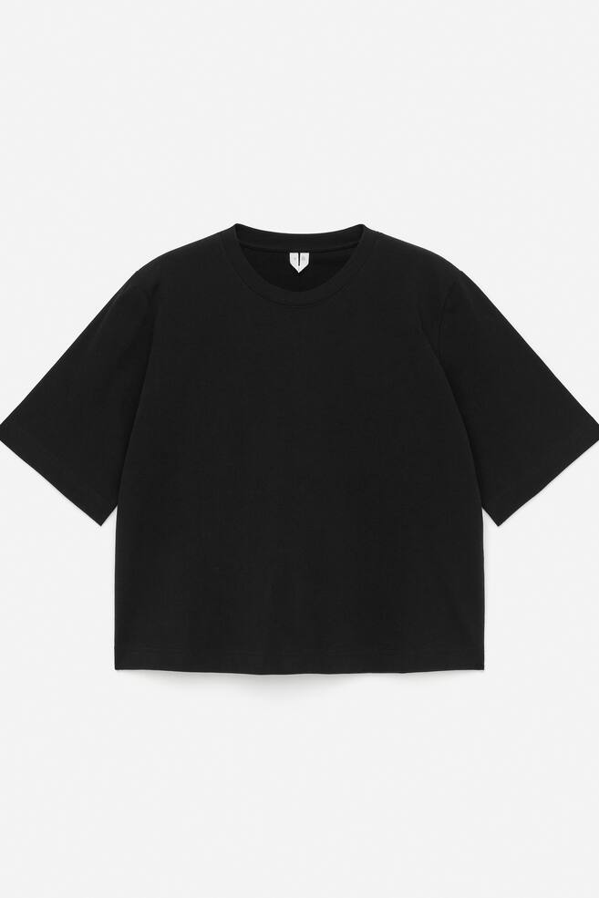 Signature Boxy T-Shirt - Black/Pink/Striped/White/Light Blue/Pink/Brown/Red/Off White/White/Brown/Washed Pink - 1