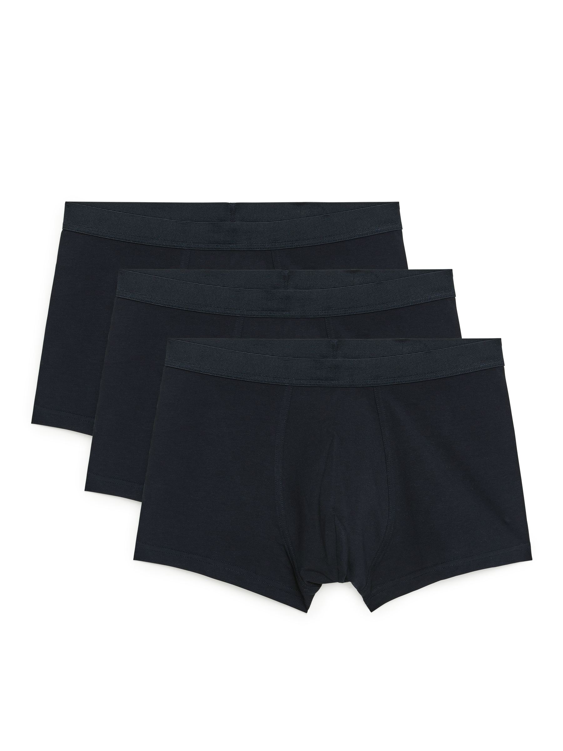 Jersey Trunks Set of 3-#4C5164-11126