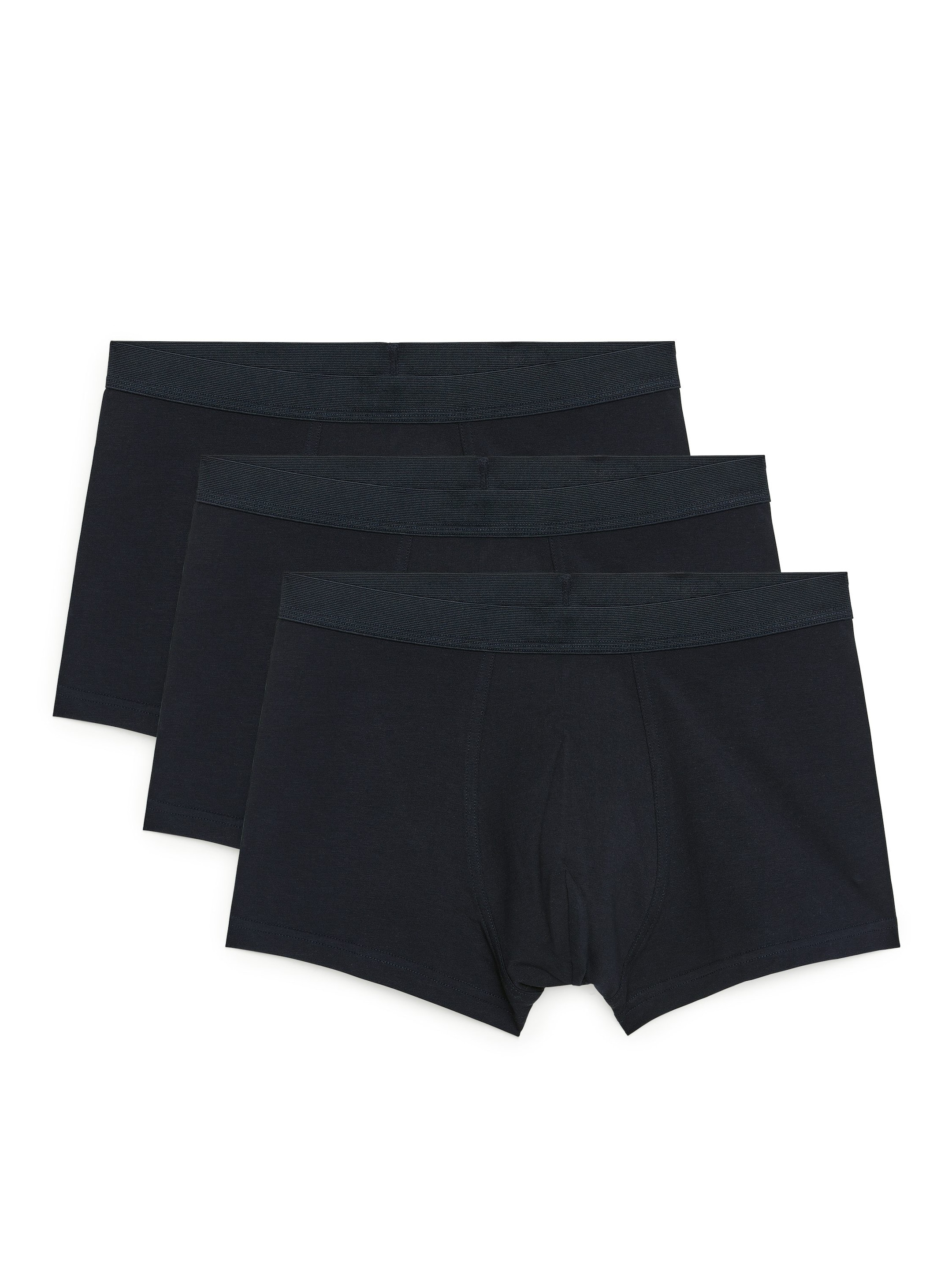 Ver imagem maior: Jersey Trunks, Set of 3 - Dark Blue - HOMEM | H&M PT 1