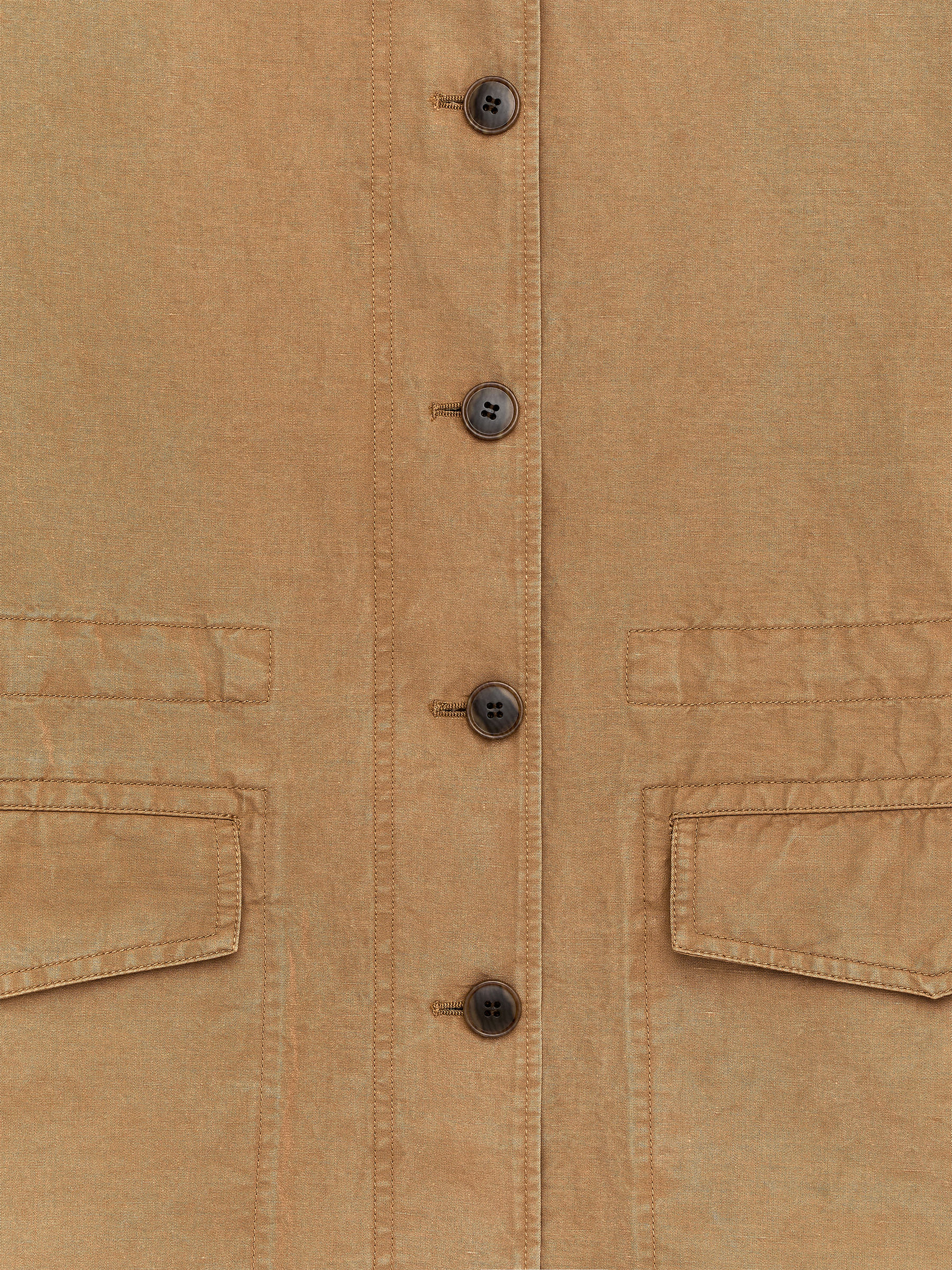 Relaxed Overshirt - Brown - Relaxed fit - Femme - StillMedia/DescriptiveDetail - 2