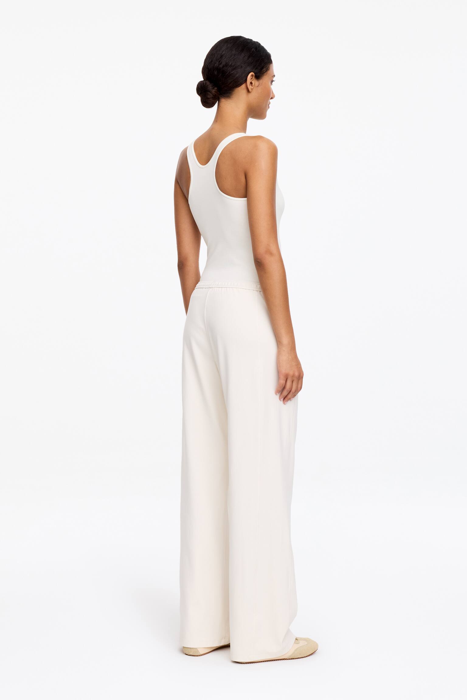 Racerback bodysuit - Hvit/Svart - 7