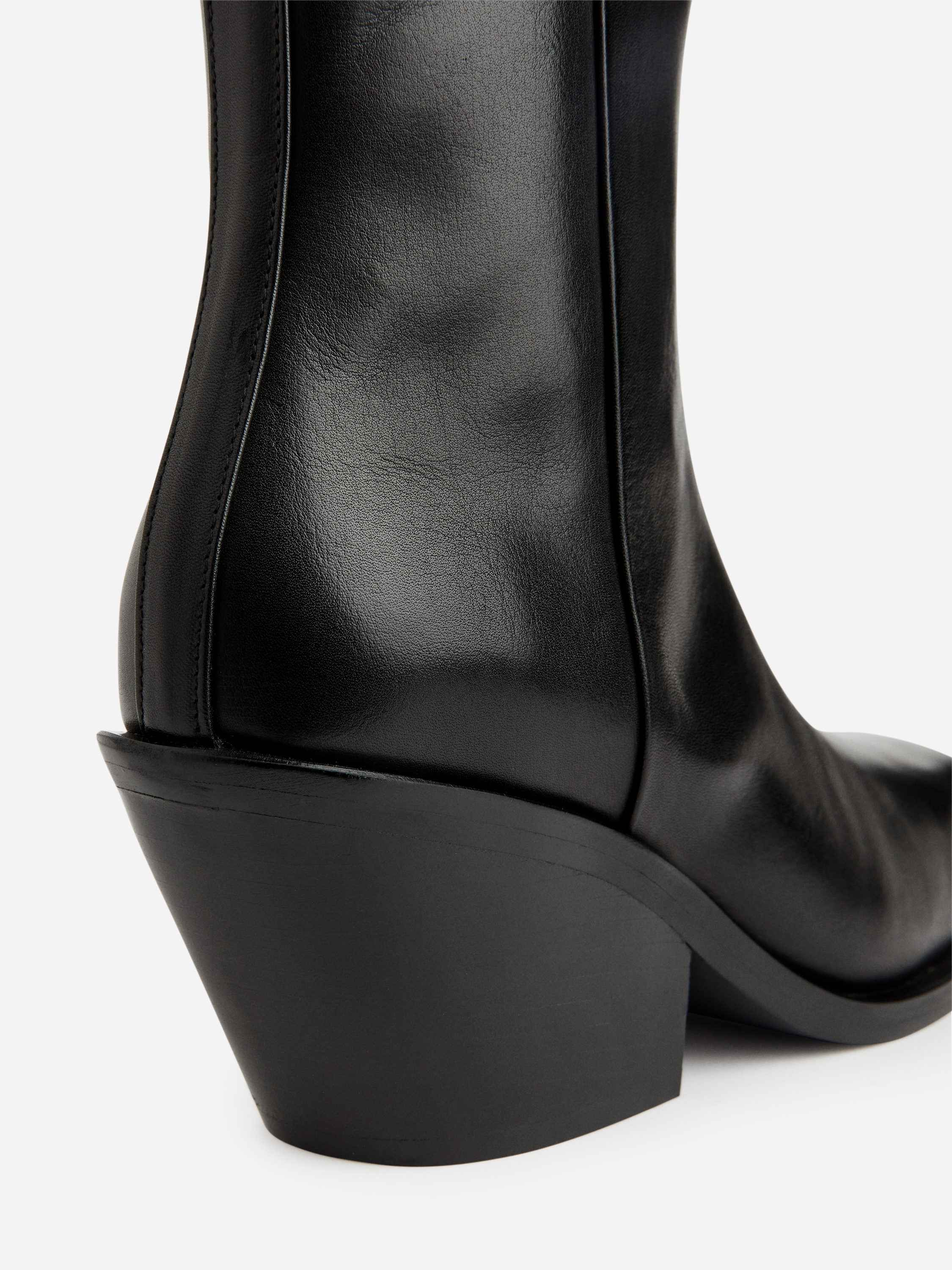 Leather Ankle Boots - Black - Women - StillMedia/DescriptiveDetail - 4