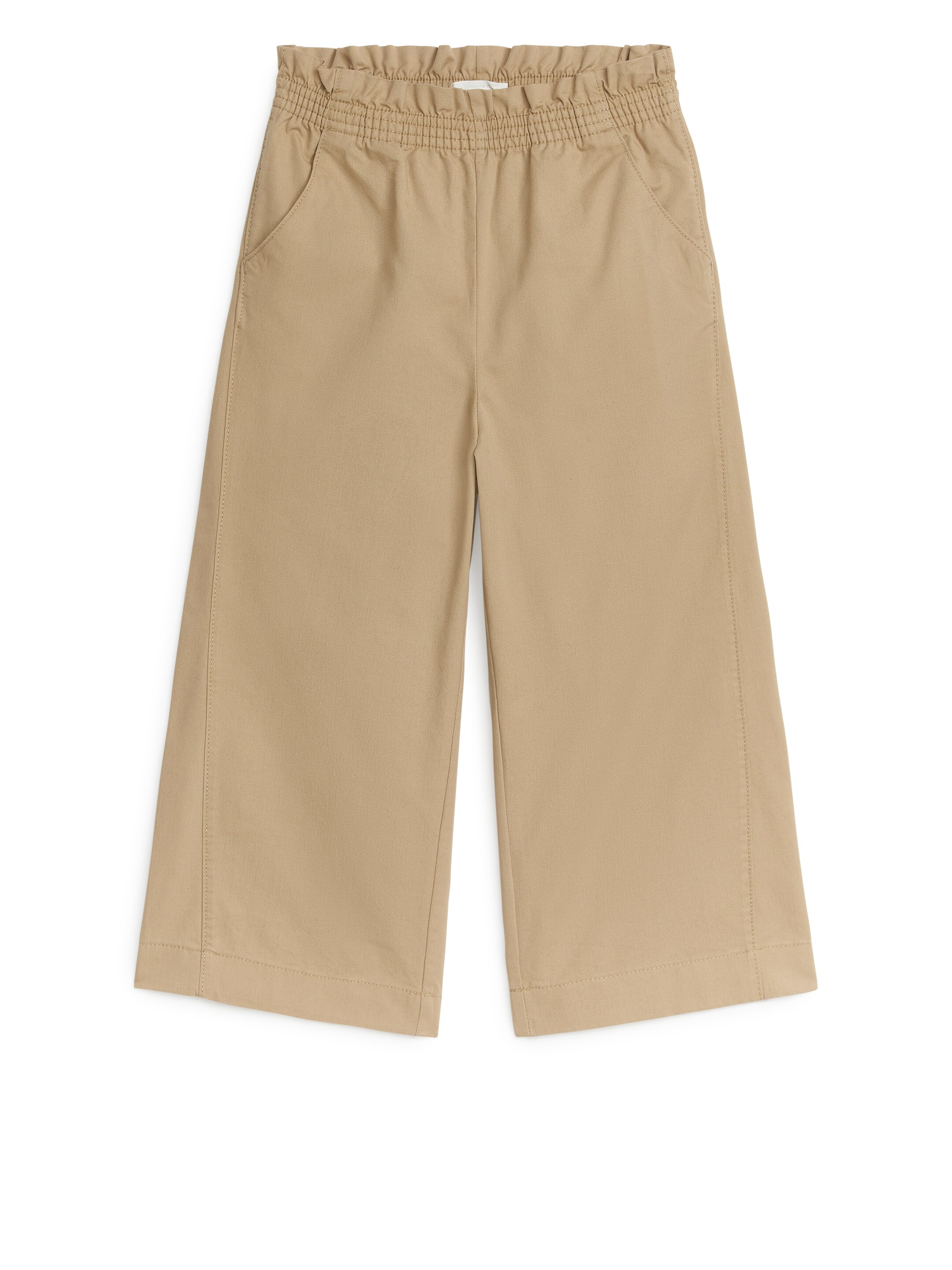 Weite Baumwollhose - Beige - Regular Fit - Kinder - StillMedia/DescriptiveStillLife - 3