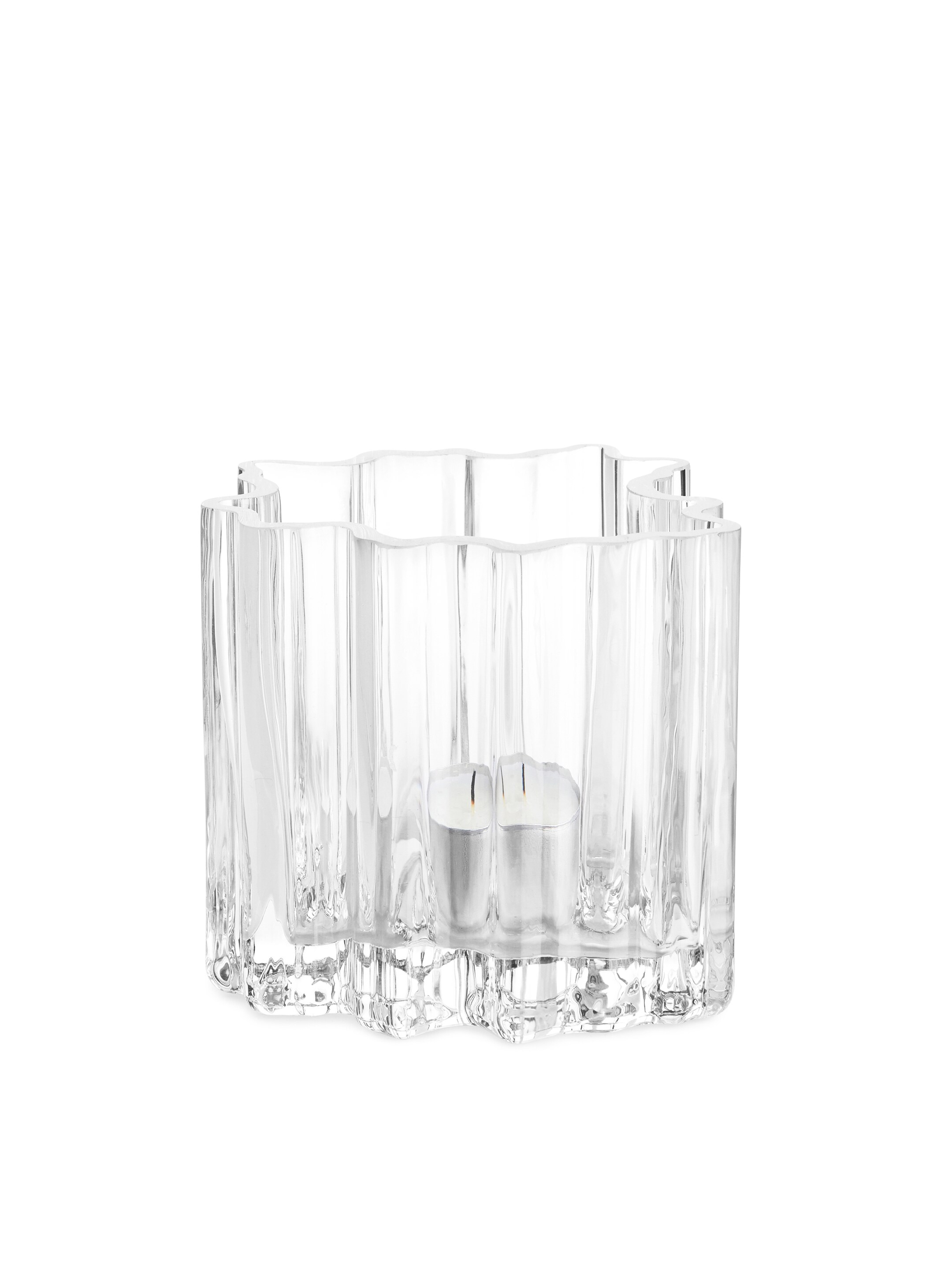 Grösseres Bild ansehen: Kerzenhalter aus Glas - Transparent - HOME | H&M CH 3