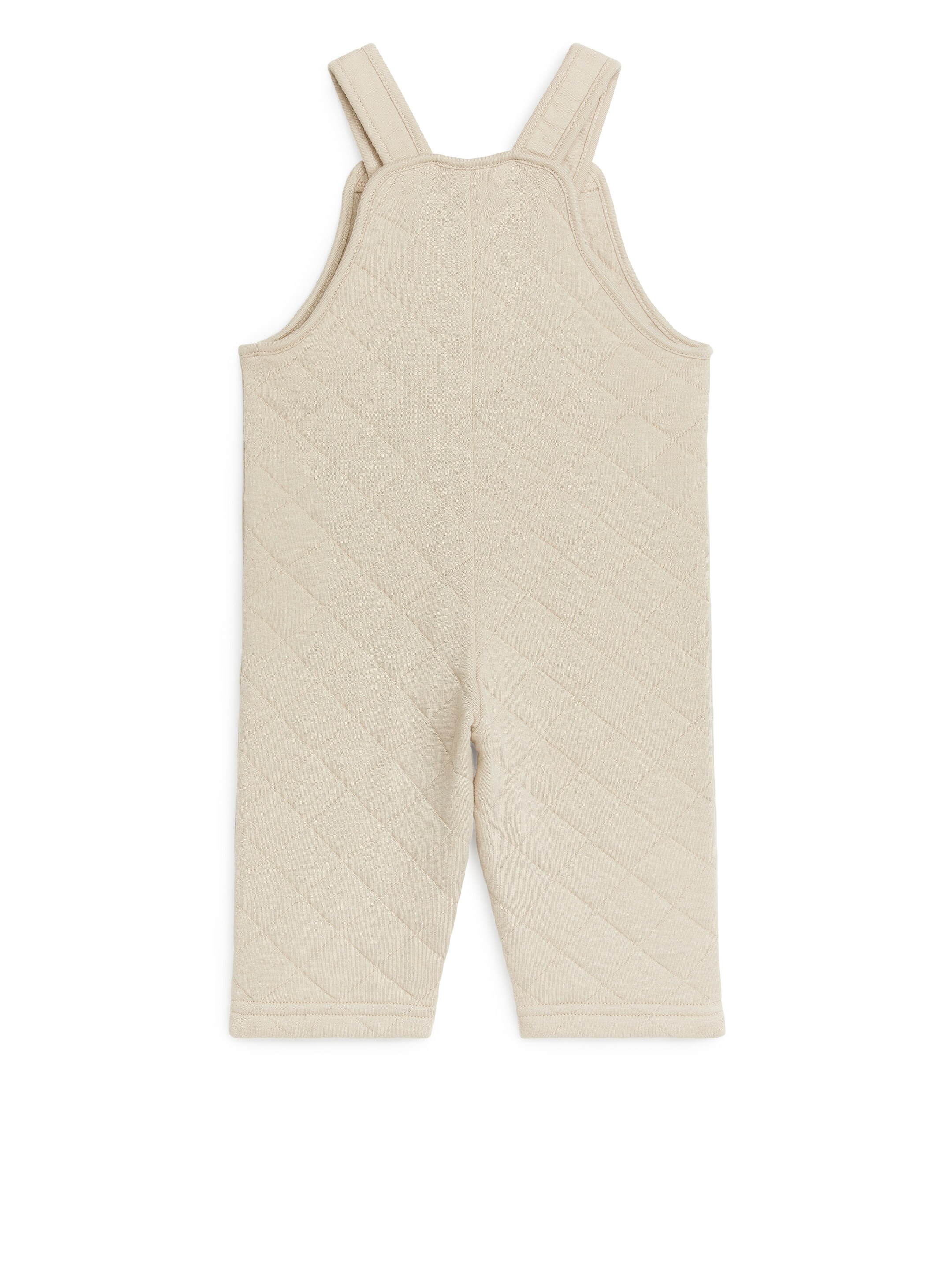 Gesteppte Latzhose - Beige - Regular Fit - Kinder - StillMedia/DescriptiveStillLife - 2