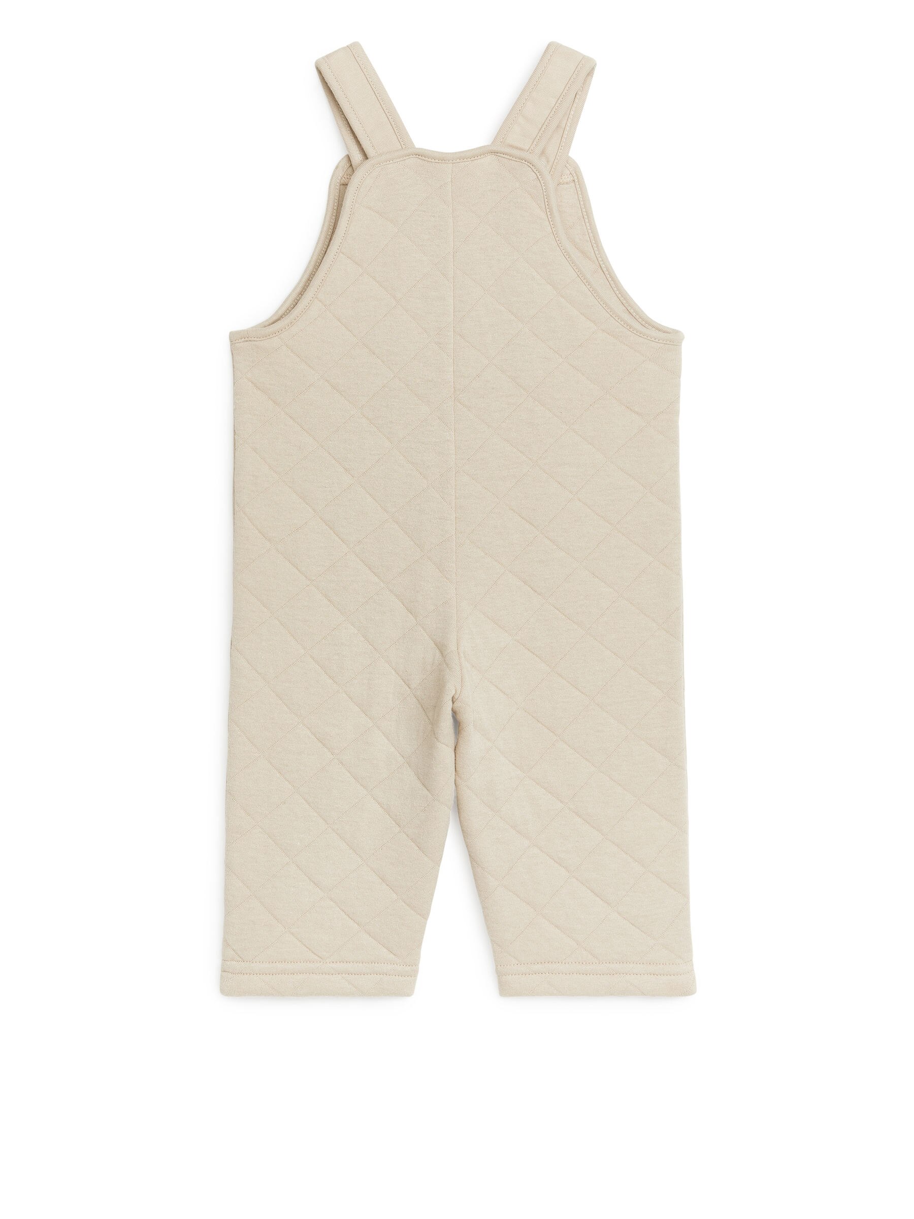 Gesteppte Latzhose - Beige - Regular Fit - Kinder - StillMedia/DescriptiveStillLife - 2