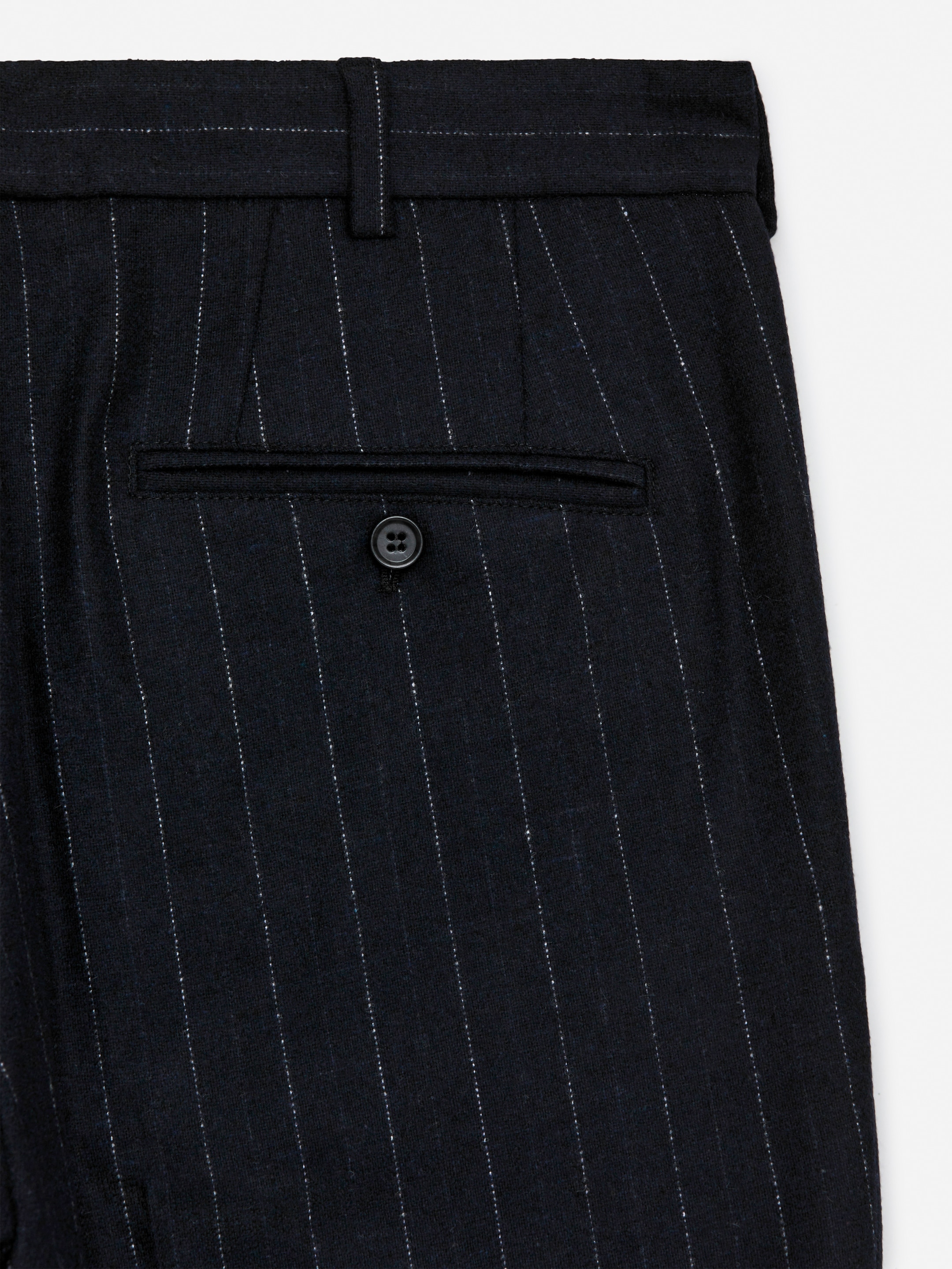 Pinstripe Trousers - Dark Blue - Regular fit - Men - StillMedia/DescriptiveDetail - 2
