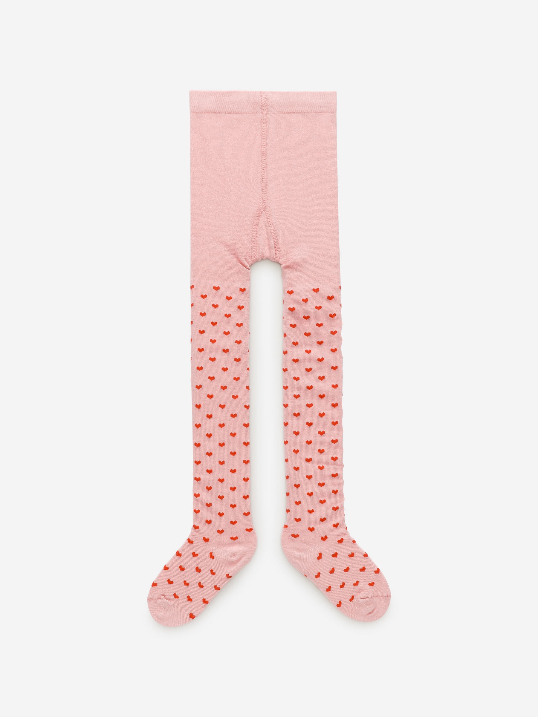 Cotton Blend Tights-#D1B3B3-13881