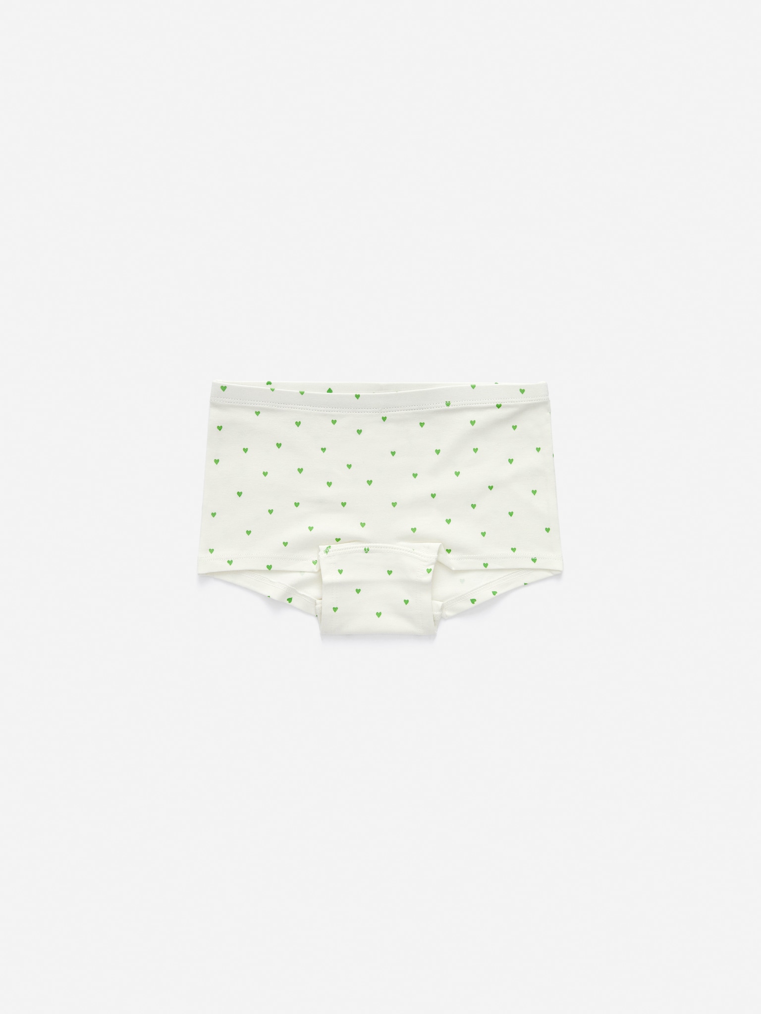 Caleçons en jersey, lot de 3 - Lilas/Vert/Cœurs/Vert/Rose - 4