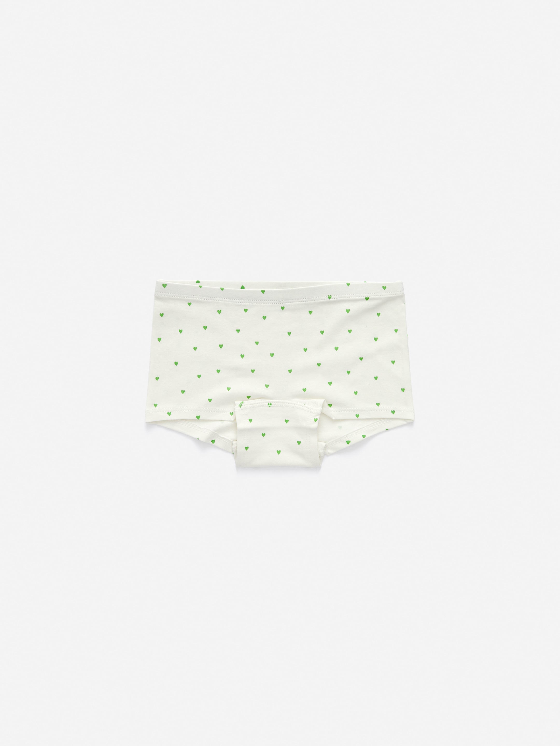 Grösseres Bild ansehen: Jersey-Shorties aus Baumwolle, 3er-Set - Flieder/Grün/Herzen - KINDER | H&M CH 2