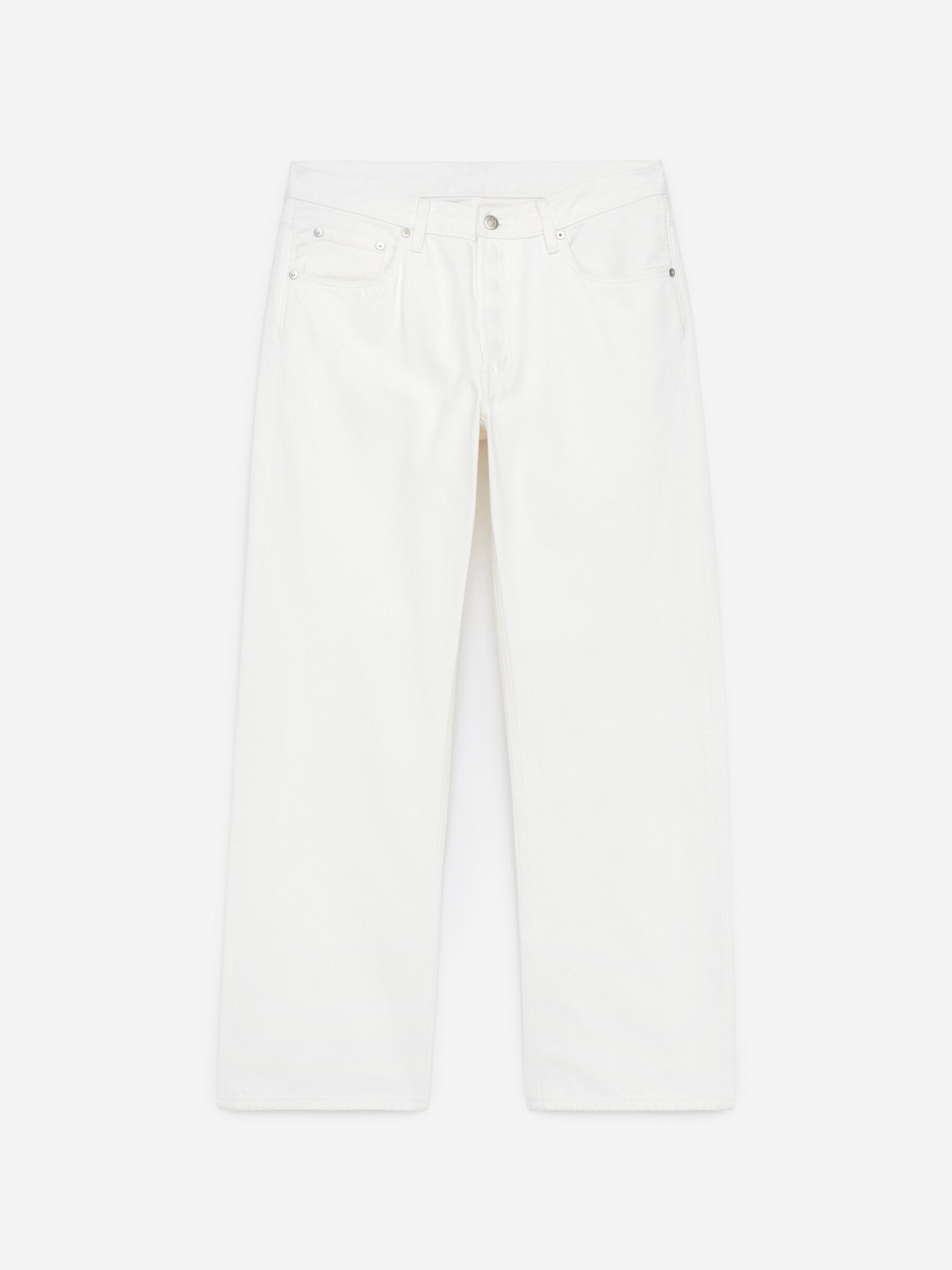SHORE Boyfriend Jeans - White/Mid Blue/Grey/Black - 1