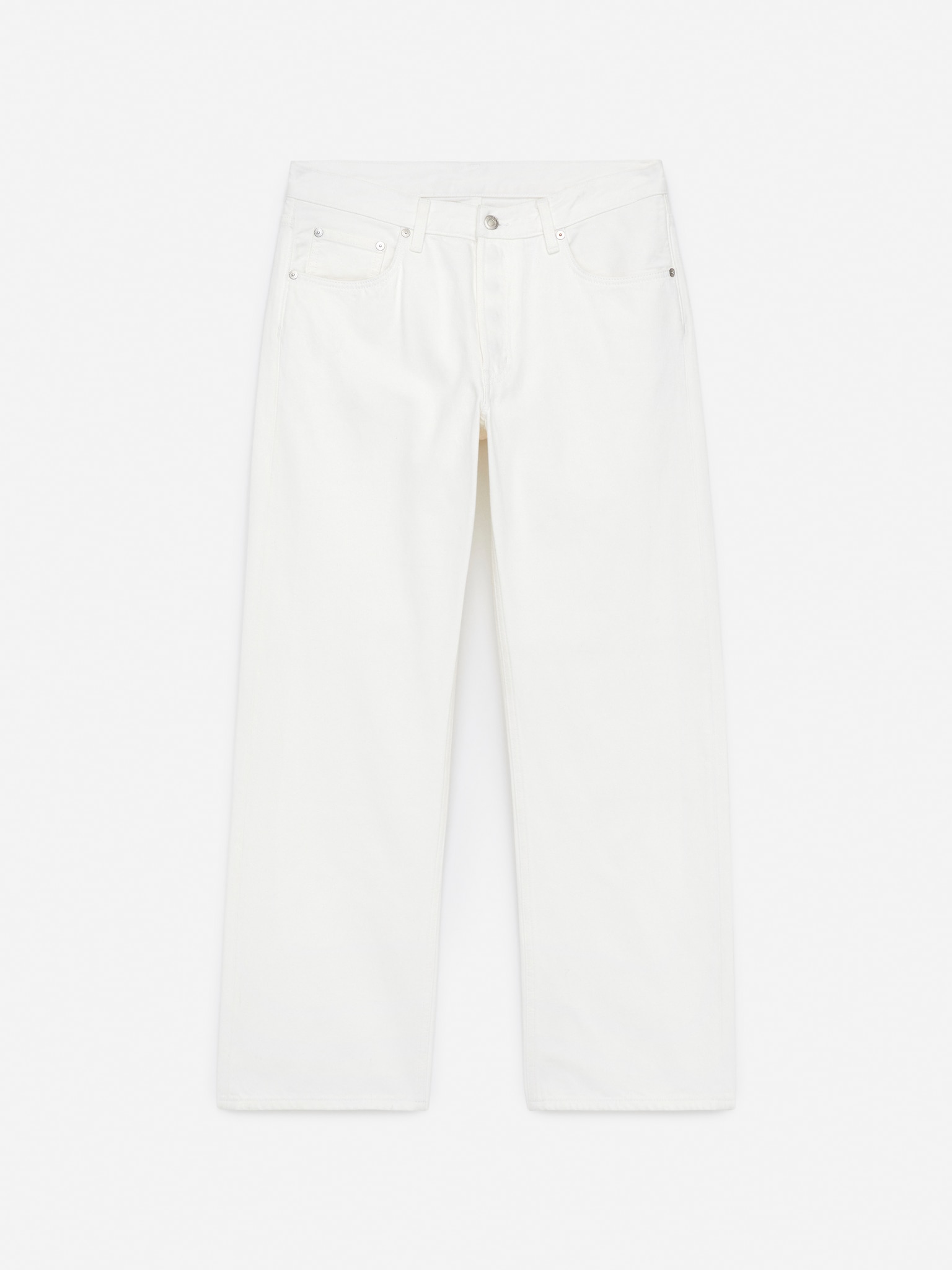 SHORE Boyfriend Jeans - White/Mid Blue/Black/Grey - 1