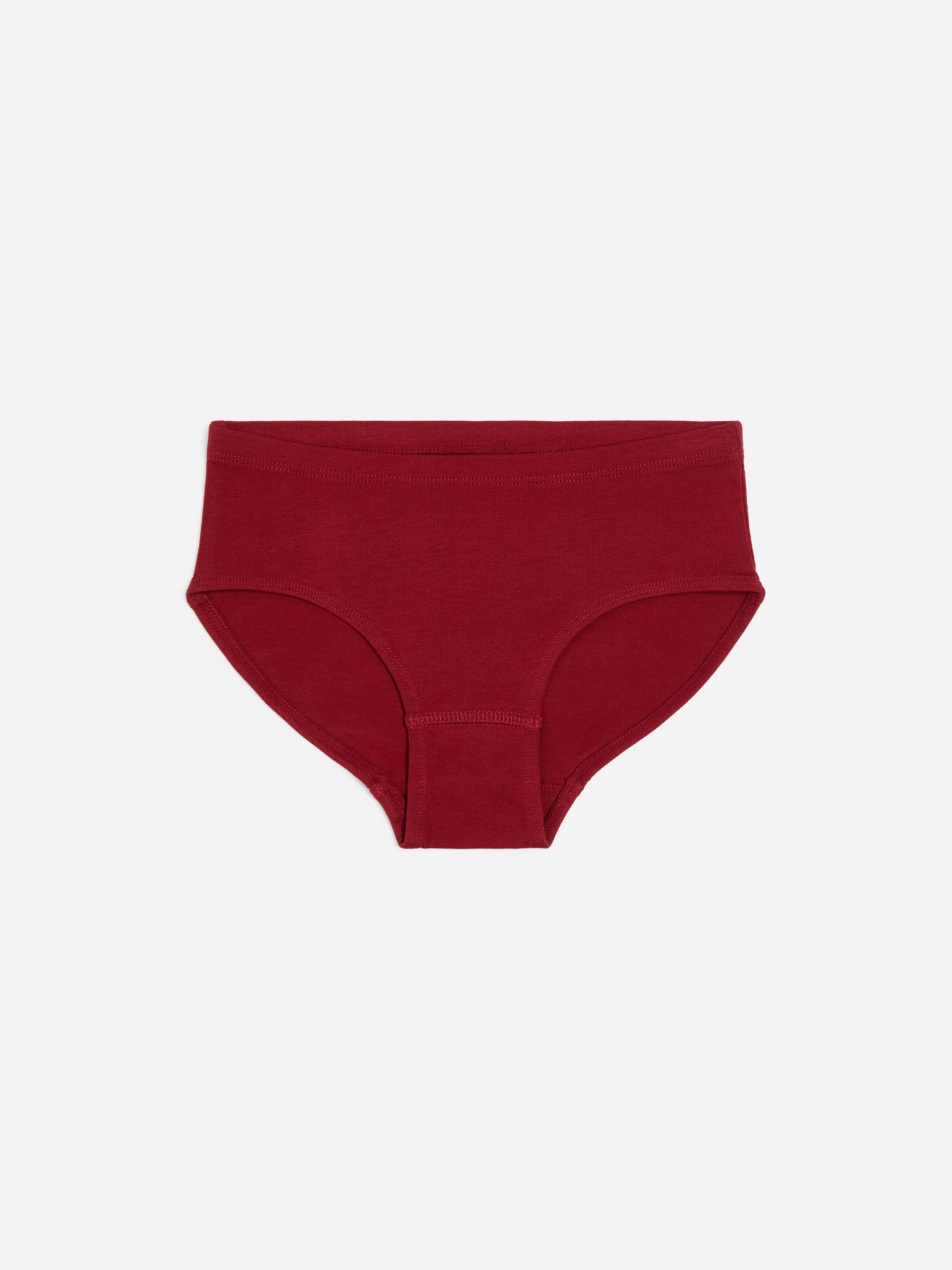 Cotton Jersey Briefs Set of 5 - Red/Lilac - Children - StillMedia/DescriptiveStillLife - 2