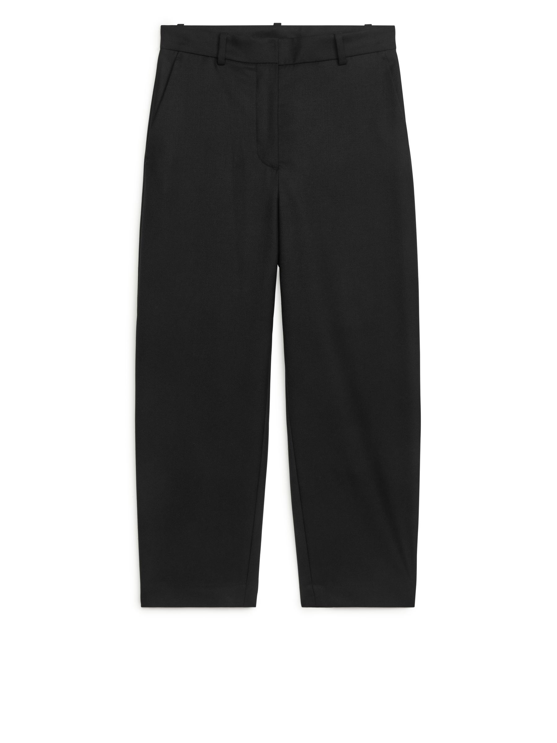 Cropped Suit Trousers-#272628-8518
