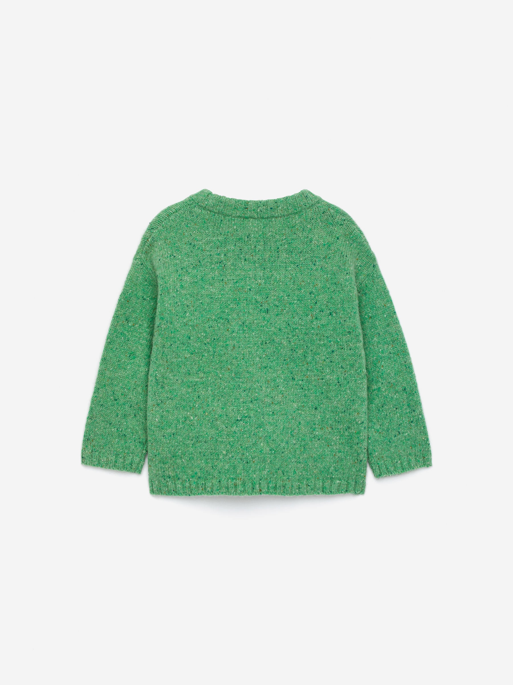 Neps Wool-Blend Jumper - Green - Regular fit - Children - StillMedia/DescriptiveStillLife - 3