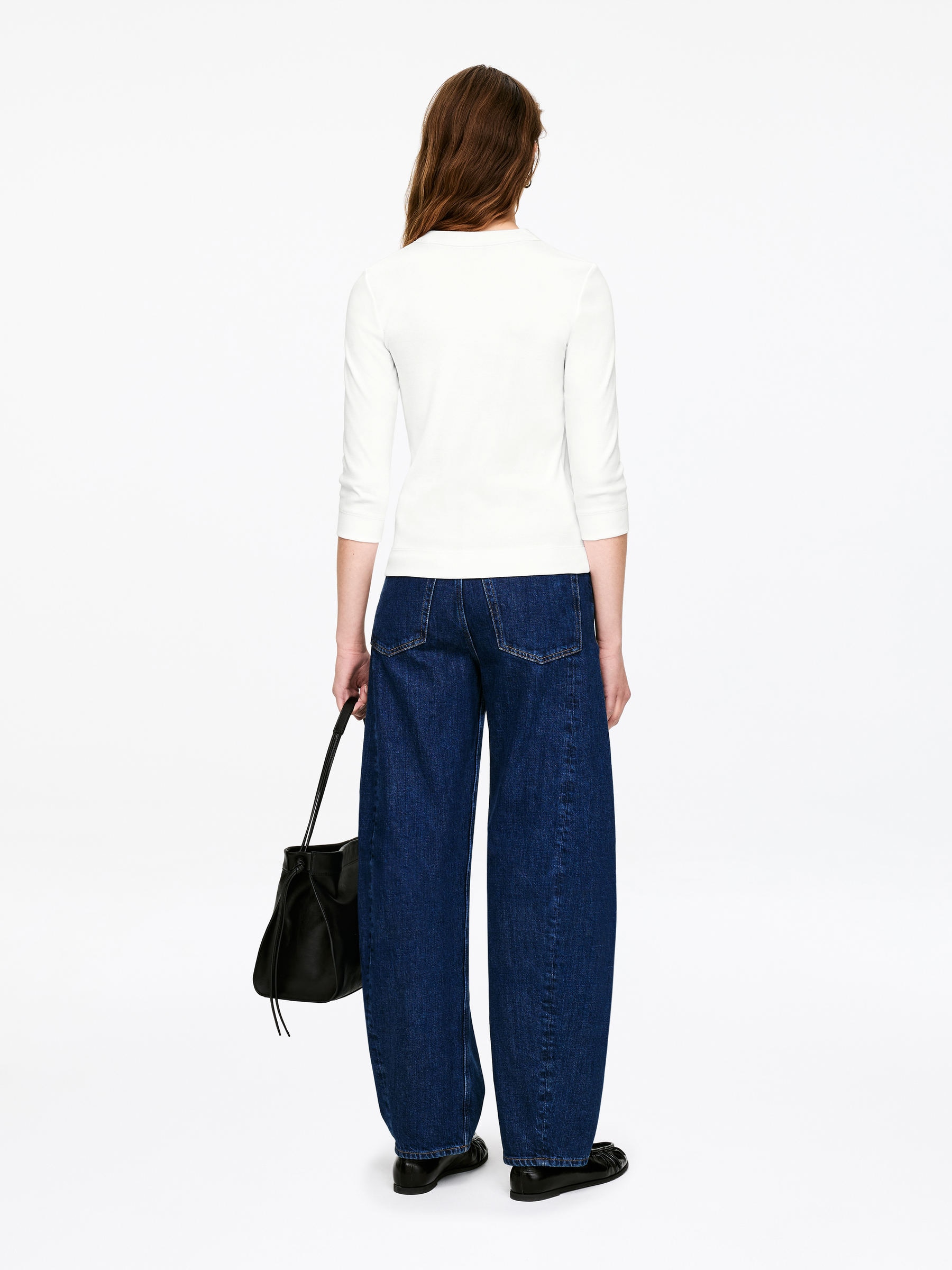 Top côtelé - Blanc - Slim fit - Femme - StillMedia/Lookbook - 10