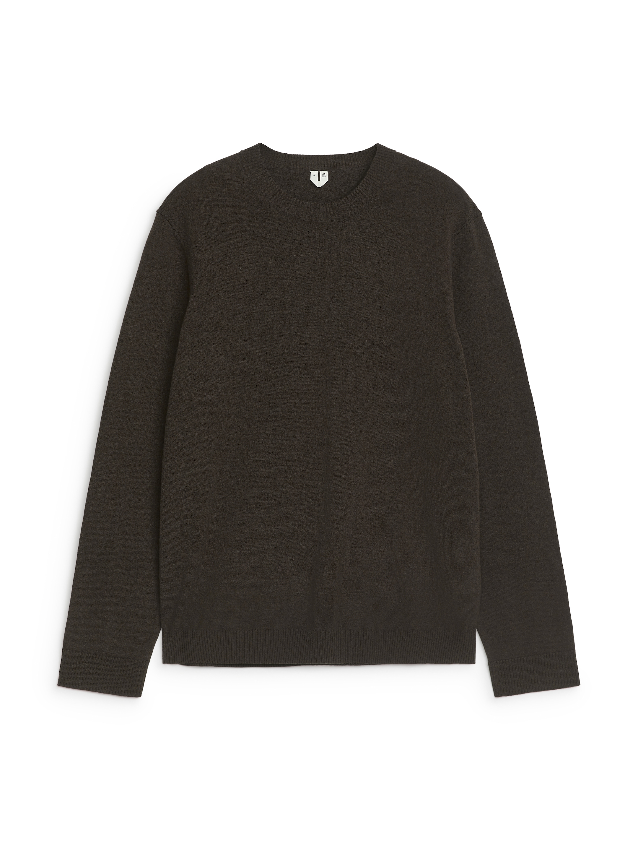 Visa större bild: Tröja i linneblandning - Brun - HERR | H&M SE 1