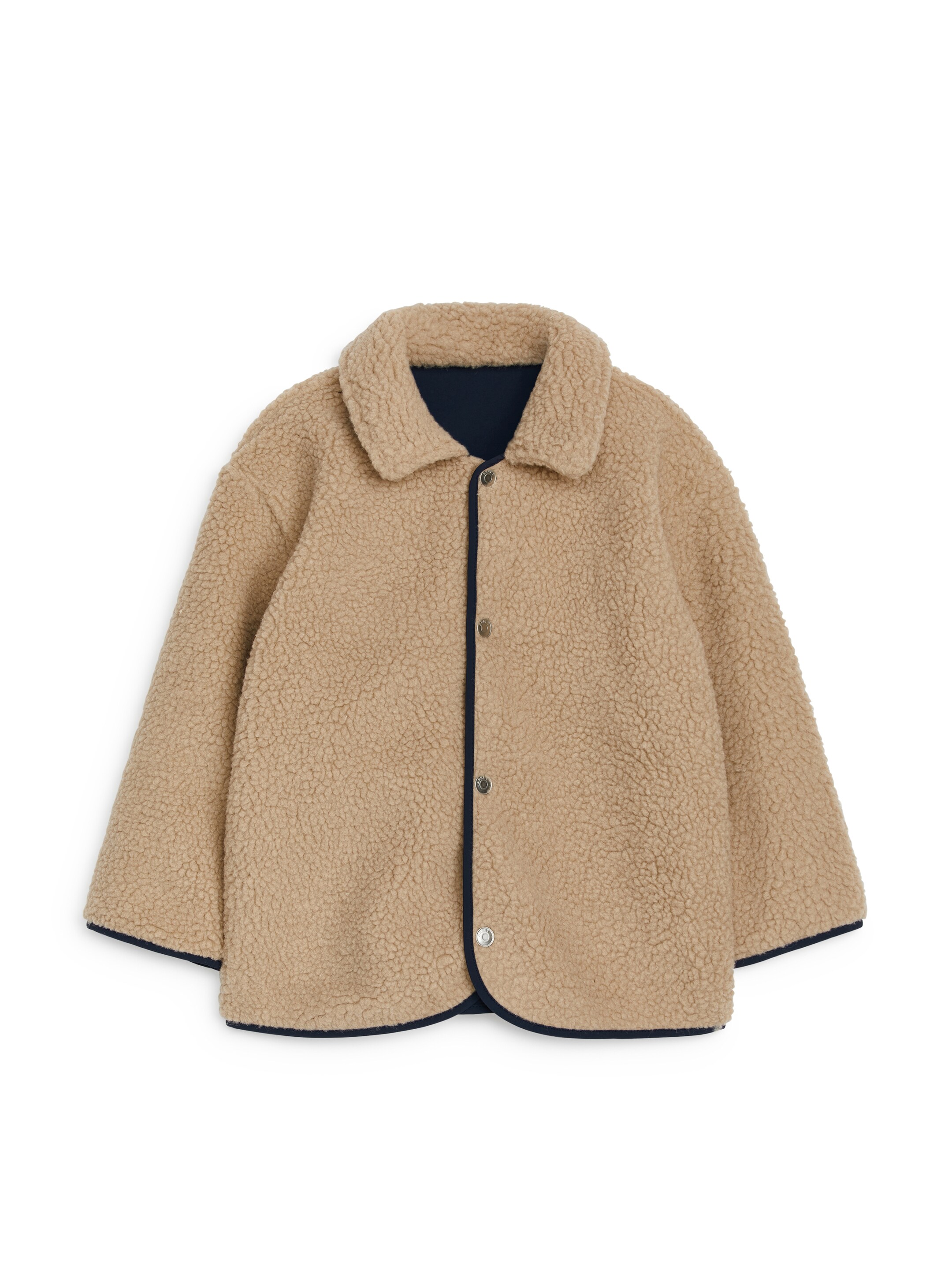 Agrandir l'image: Veste réversible en polaire - Bleu foncé/Beige - ENFANT | H&M CH 3