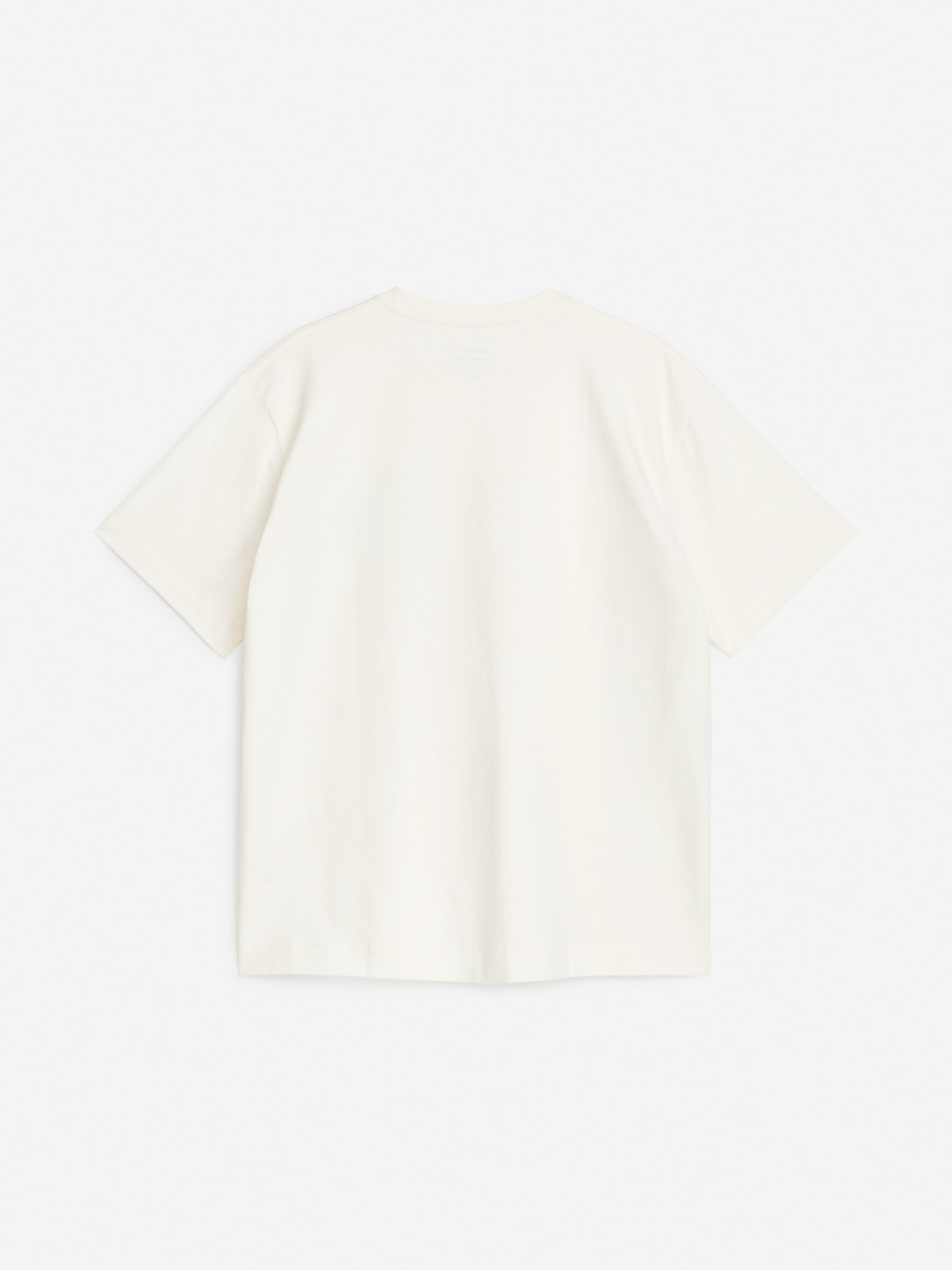 ARKET CAFÉ Printed T-Shirt - Off White/Black - Loose fit - Café - StillMedia/DescriptiveStillLife - 5