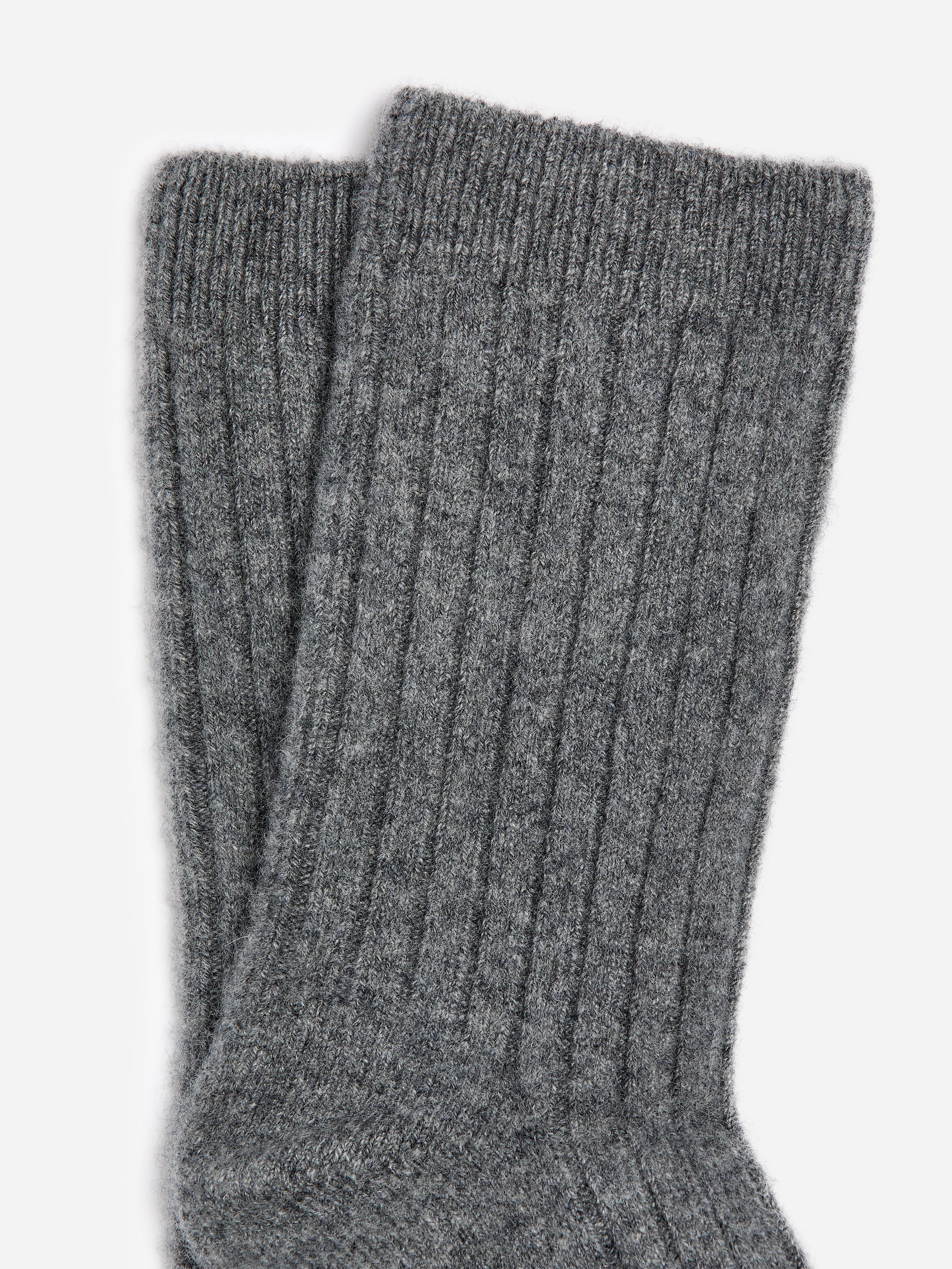Calzini in misto cashmere - Grigio scuro - women - StillMedia/DescriptiveDetail - 1
