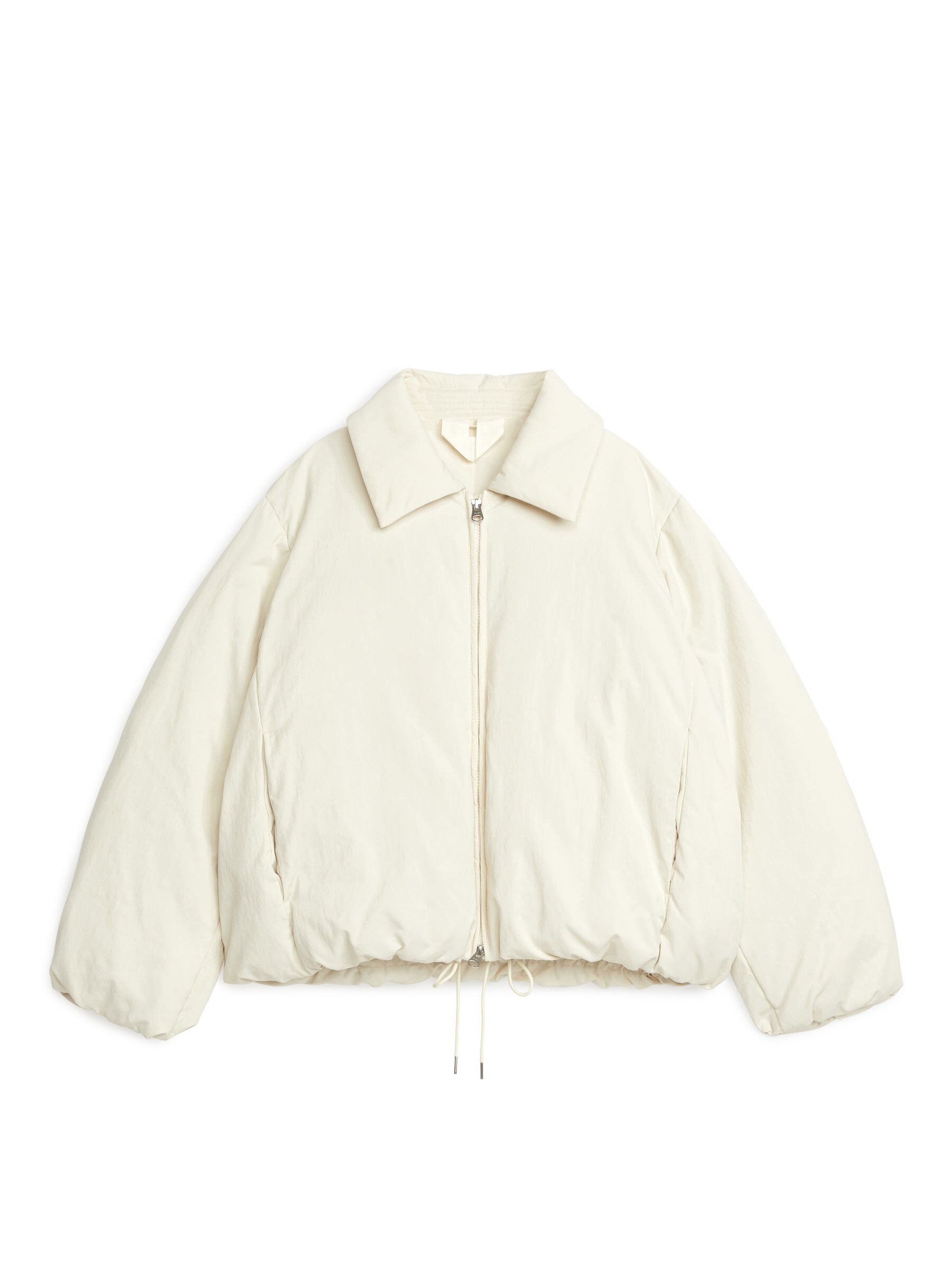 Giacca con imbottitura in piumino - Bianco sporco - Relaxed fit - Women - StillMedia/DescriptiveStillLife - 1