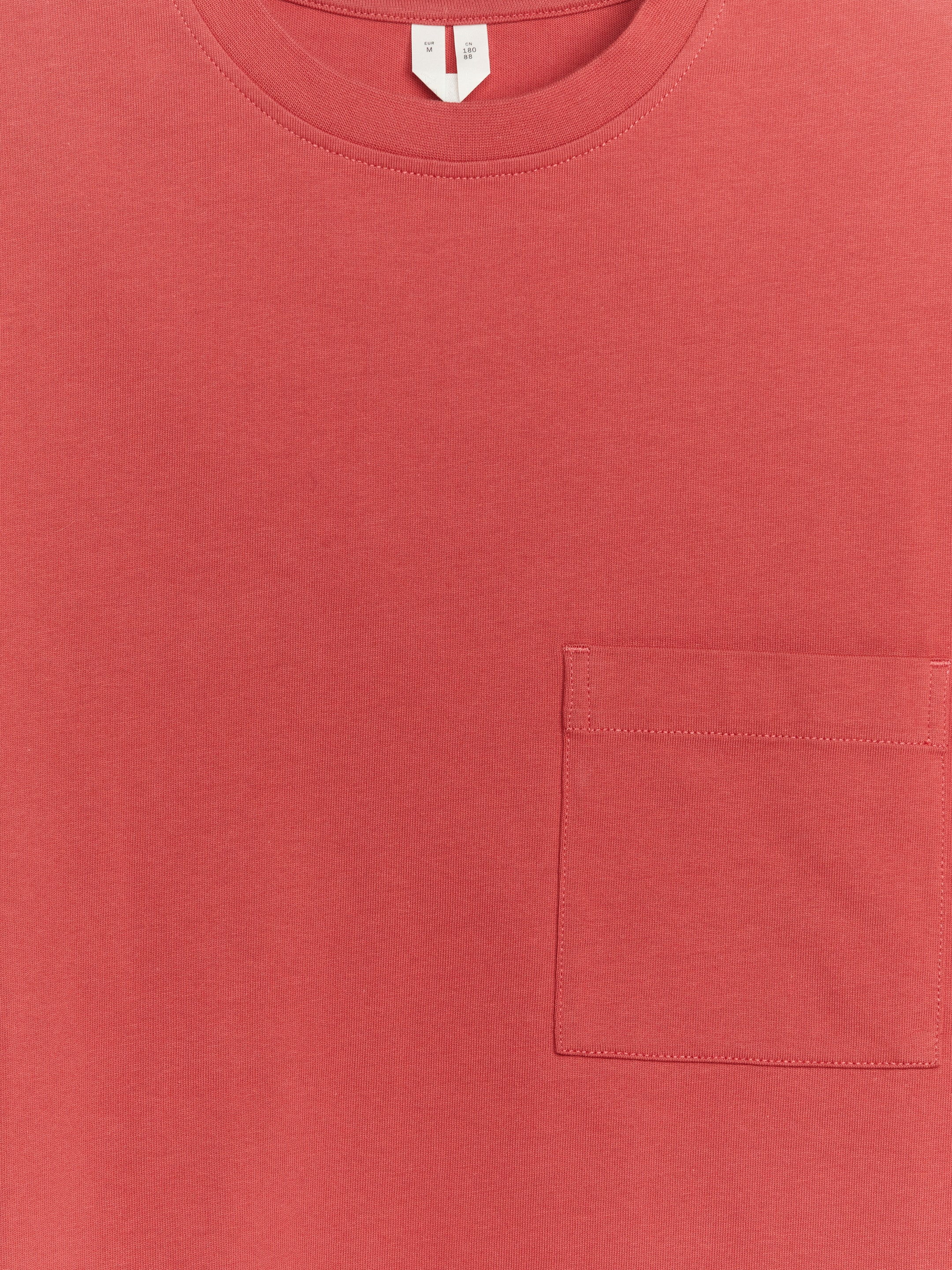 Oversized t-shirt - Röd - Oversized - Men - StillMedia/DescriptiveDetail - 1