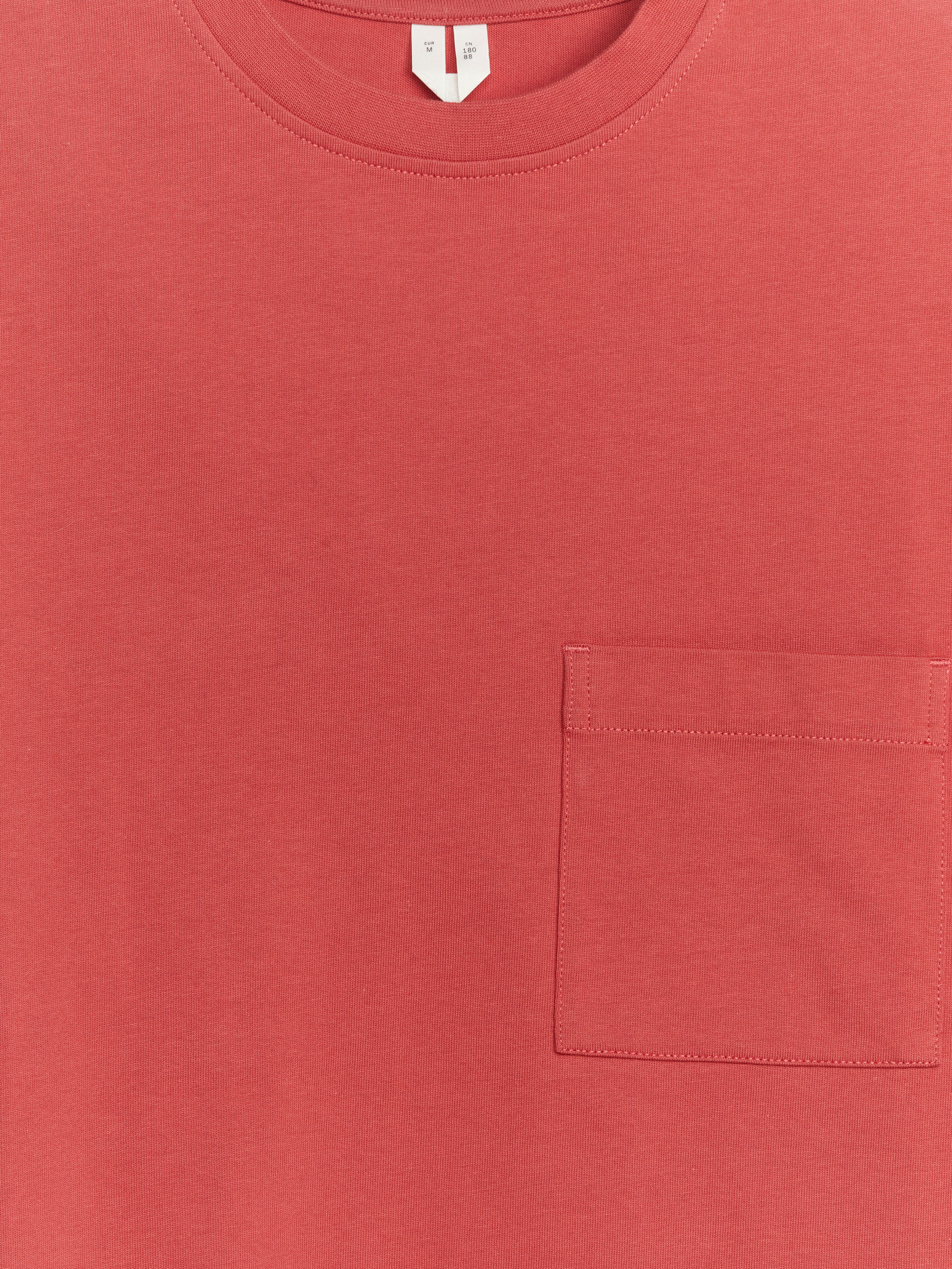 Oversize-T-Shirt in schwerer Qualität - Rot - Oversize - Herren - StillMedia/DescriptiveDetail - 1