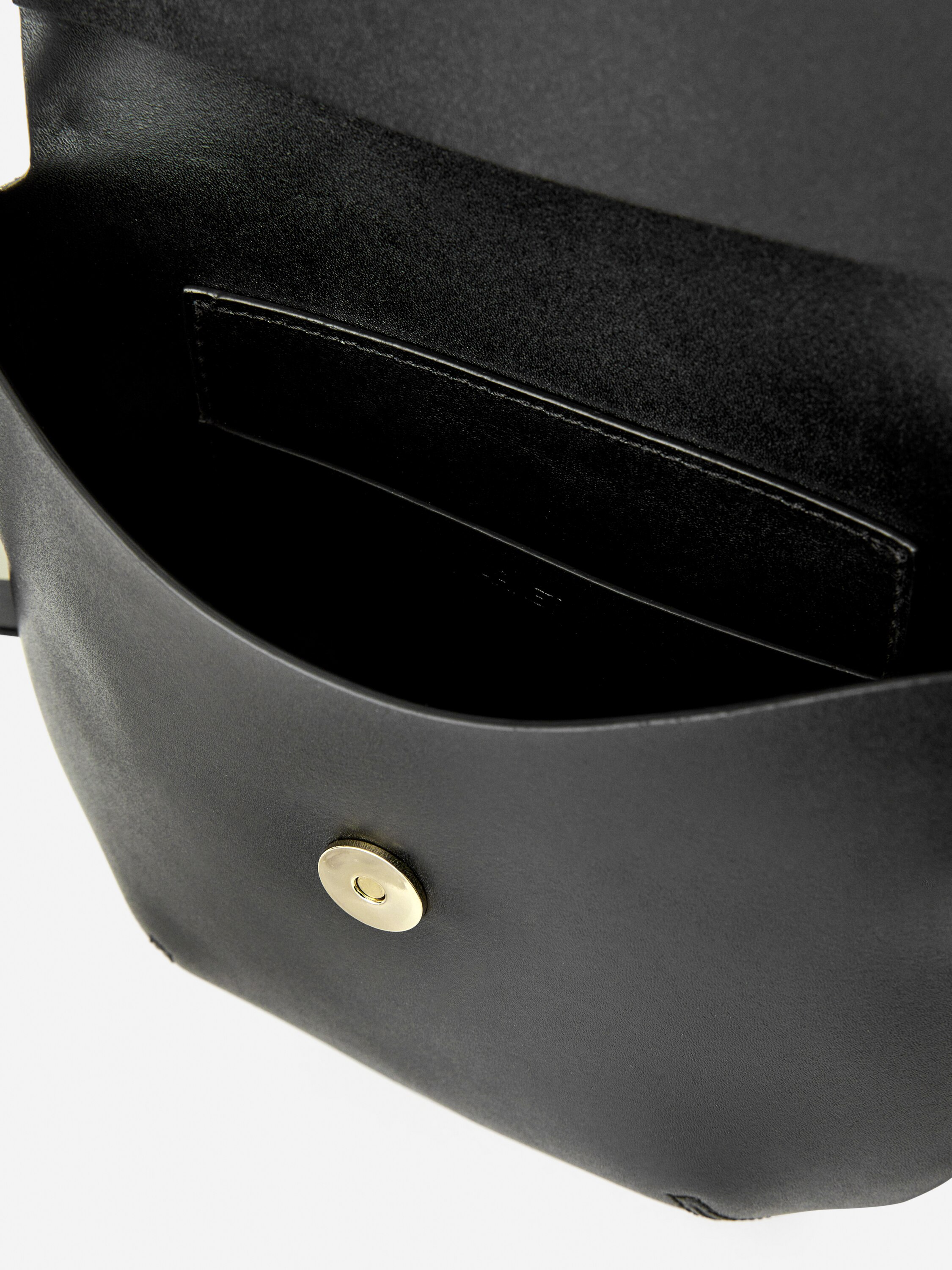 Leather Crossbody Bag – Black – Women – ARKET DK