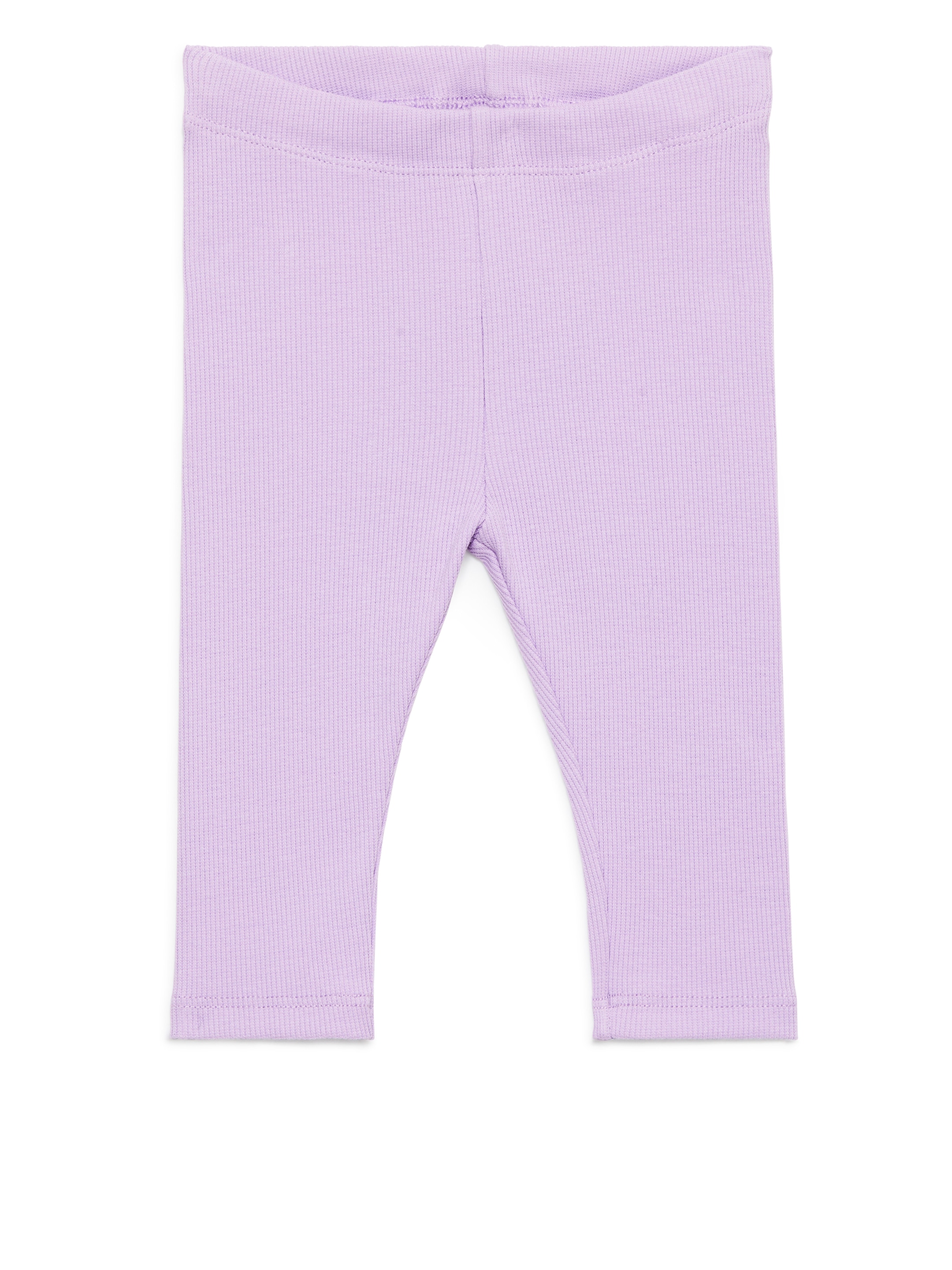 Visa större bild: Ribbade leggings - Lila - BARN | H&M SE 1