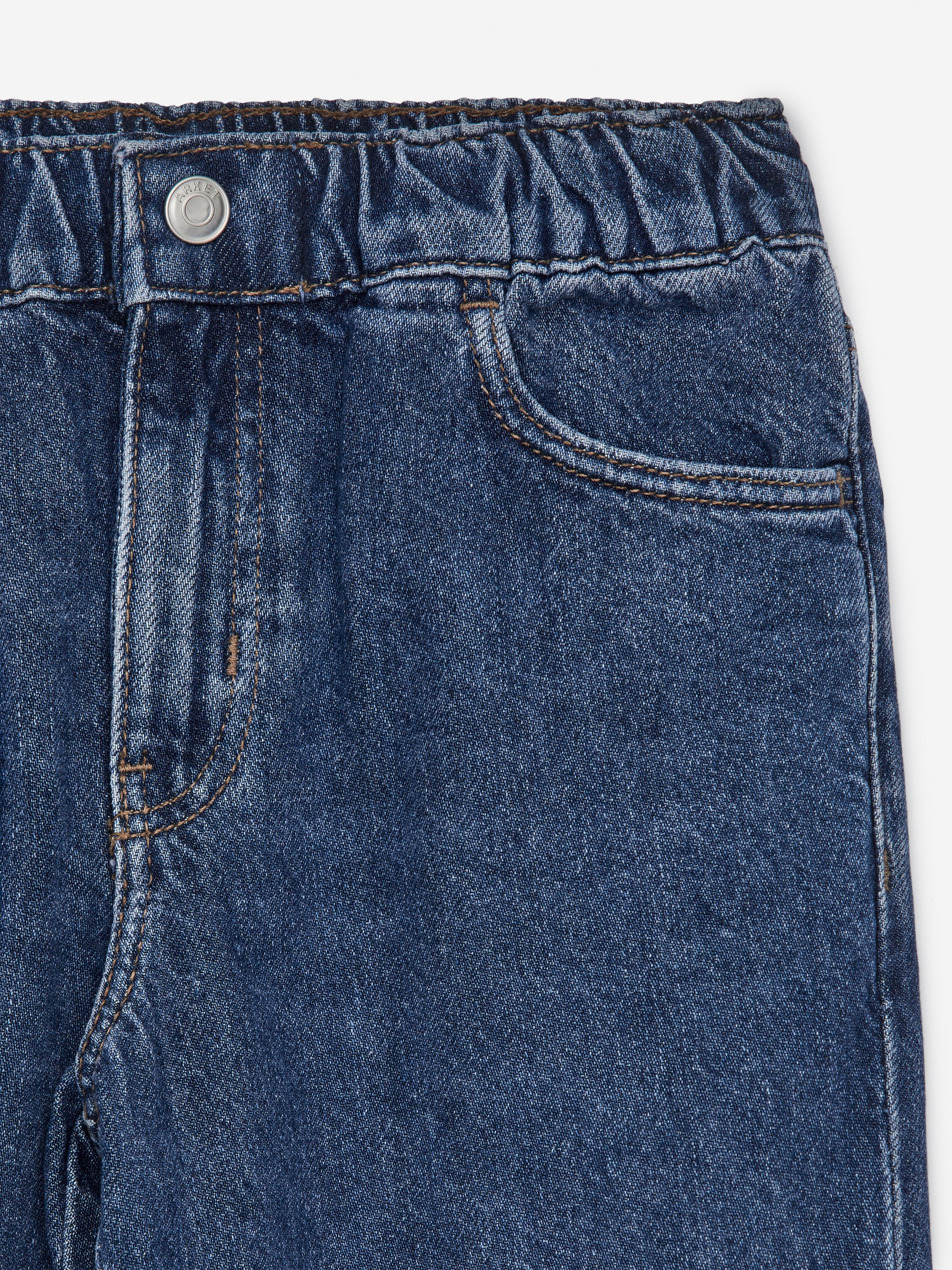 Agrandir l'image: Pantalon en jean à enfiler - Bleu foncé - ENFANT | H&M FR 3