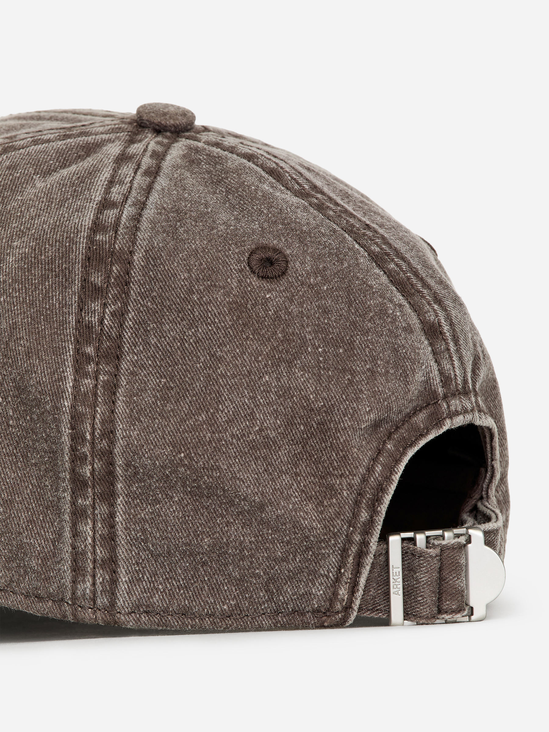 Cap aus gewaschener Baumwolle - Verwaschenes Braun - Damen - StillMedia/DescriptiveDetail - 1