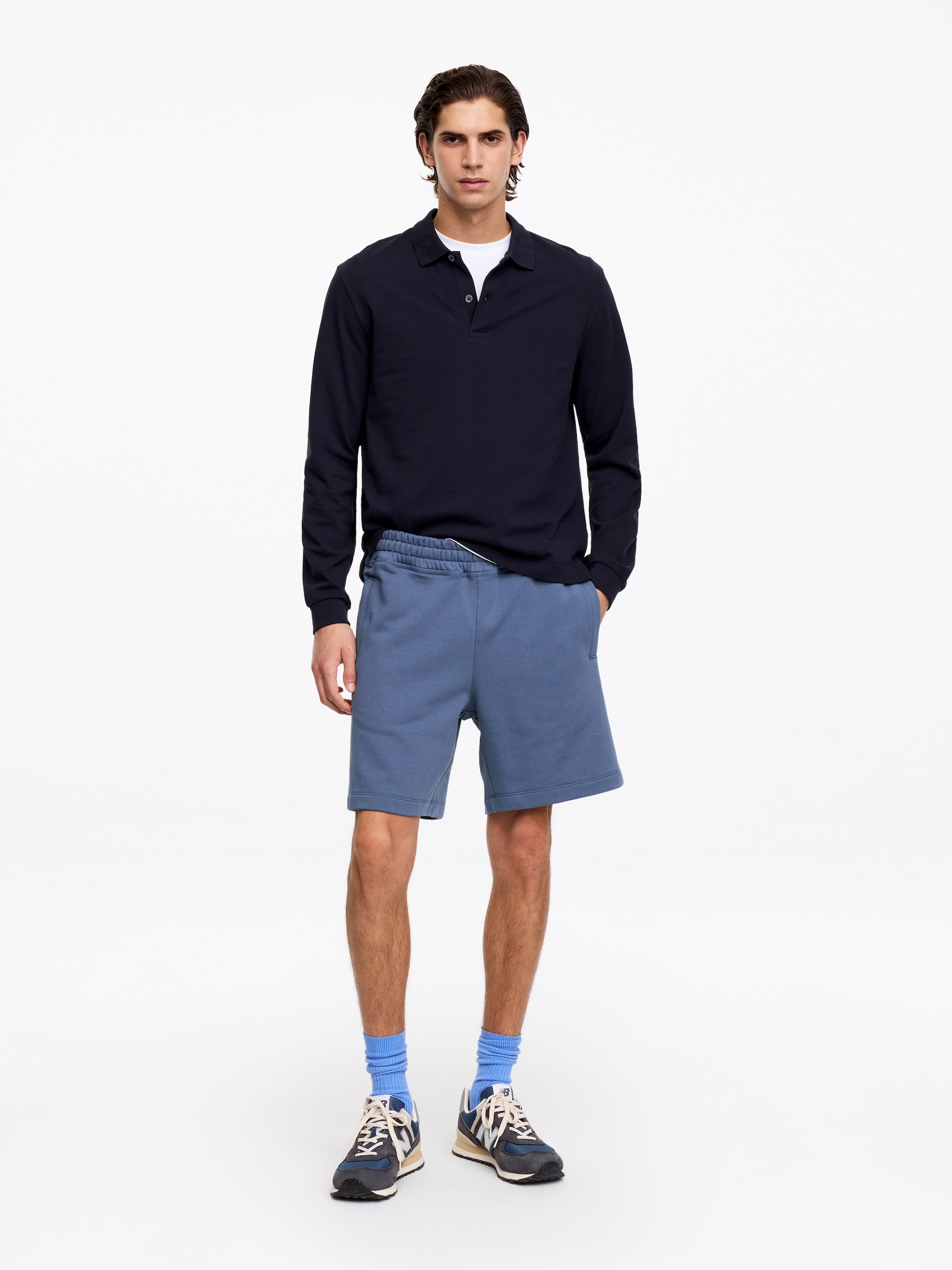 Jersey Shorts-#545B6F-19302