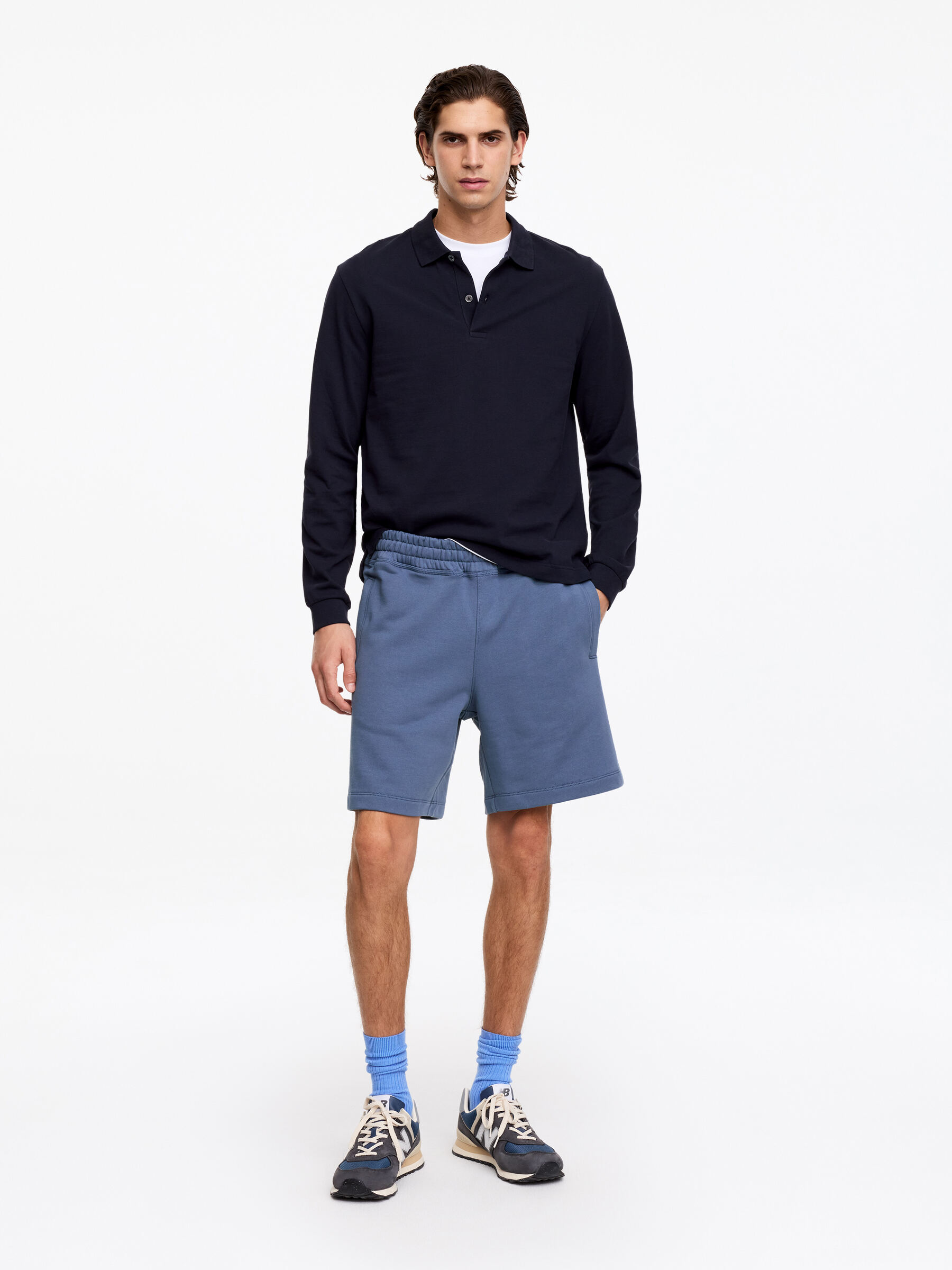 Jersey Shorts-#545B6F-19302