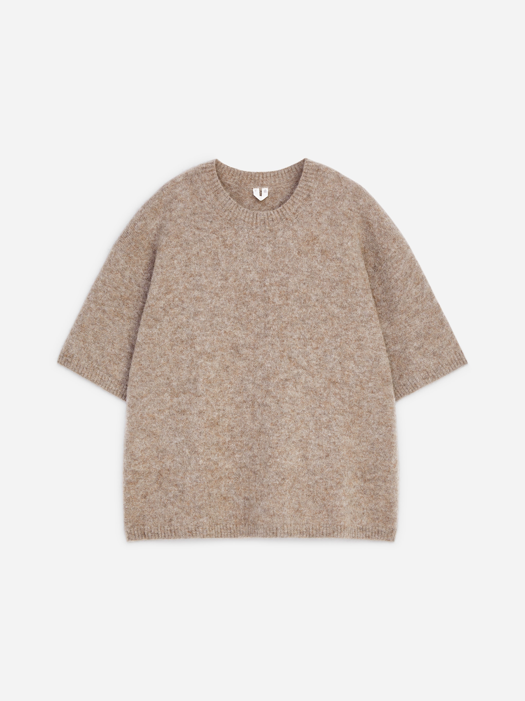 Alpaca-Wool Blend Jumper - Light Taupe - Loose fit - women - StillMedia/DescriptiveStillLife - 1