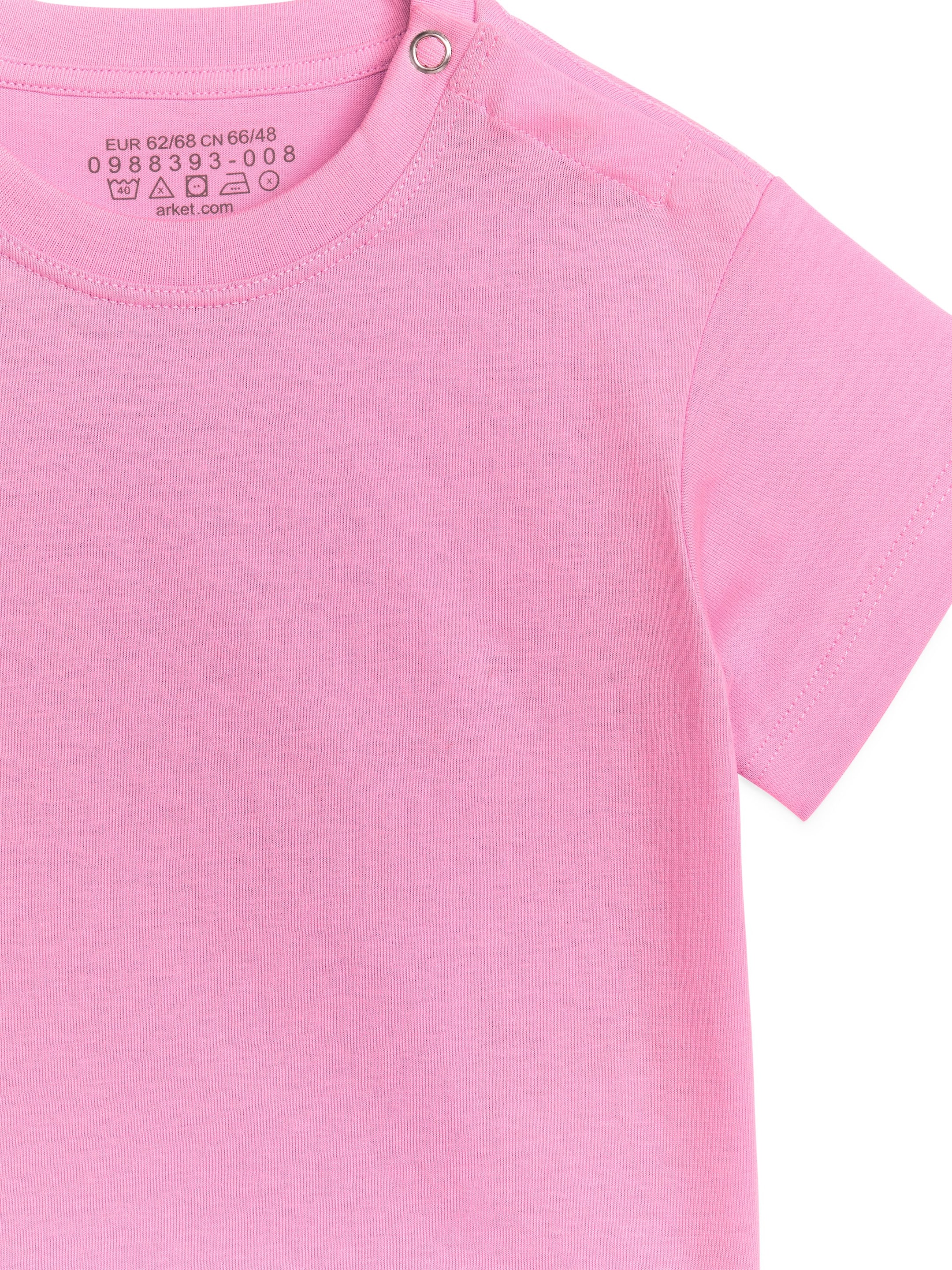Grotere afbeelding bekijken: Short Sleeve T-Shirt - Pink - KINDEREN | H&M BE 3