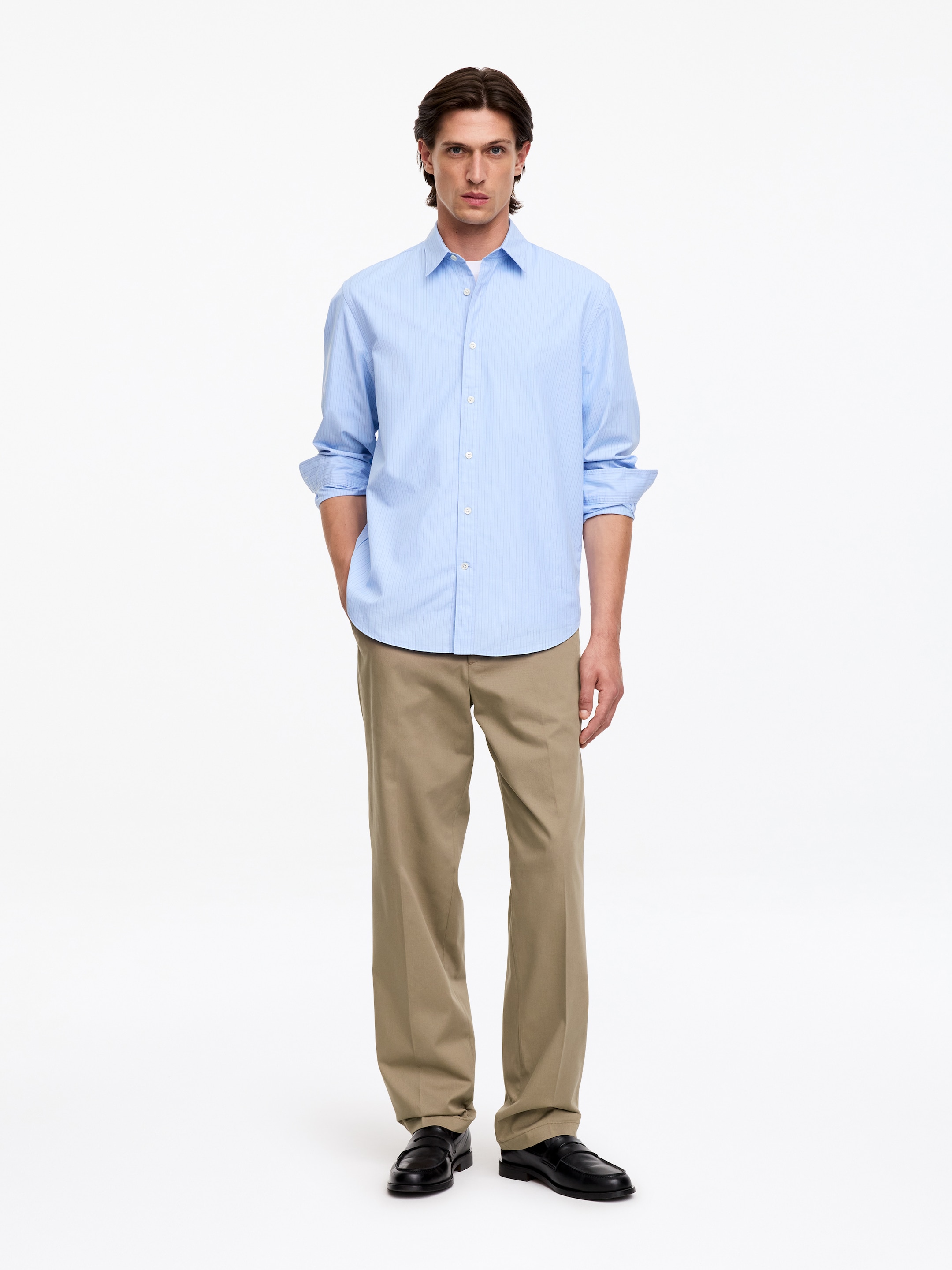 Relaxed Chinos-Beige-20332