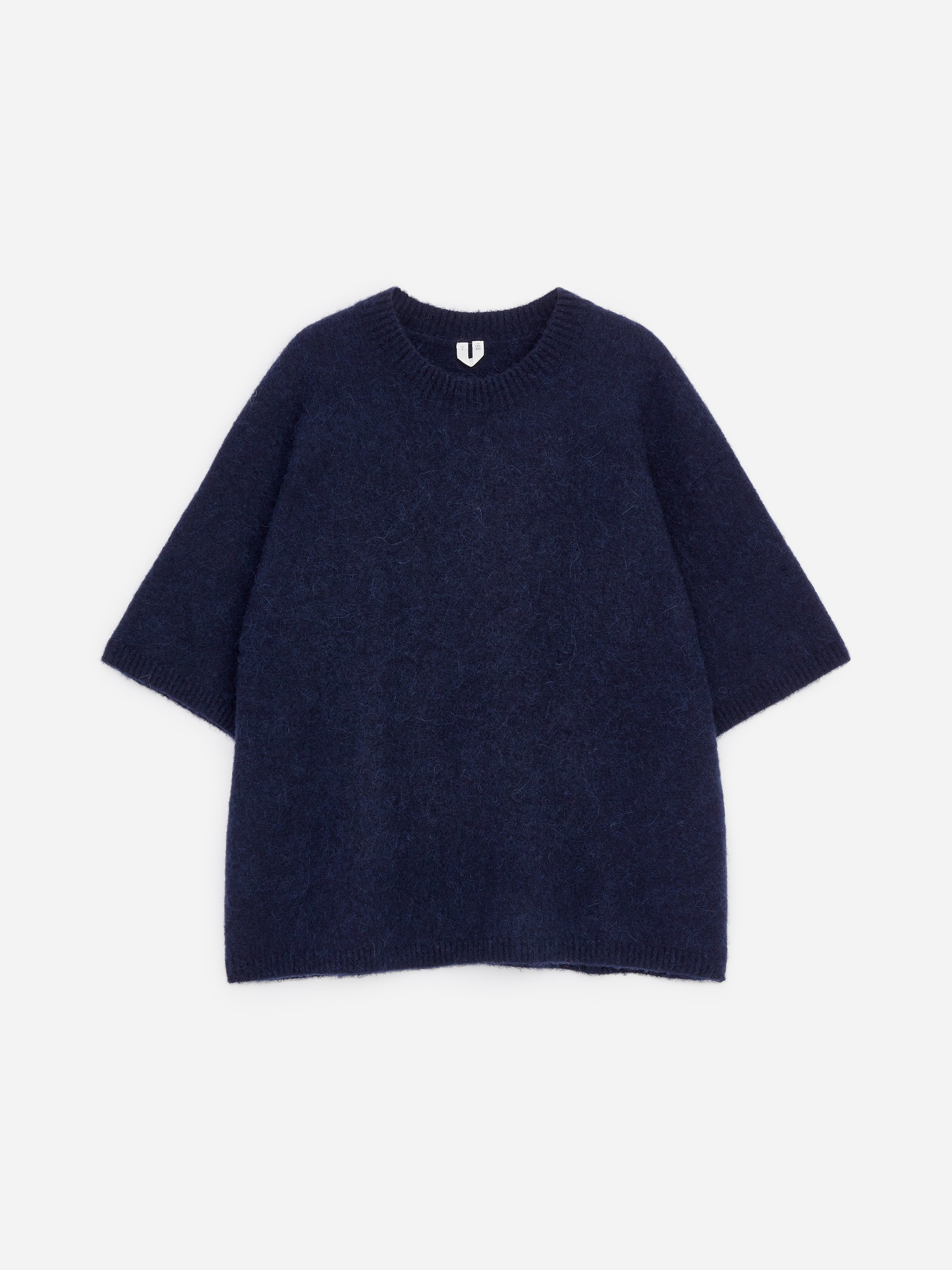 Alpaca-Wool Blend Jumper-#38373F-20090