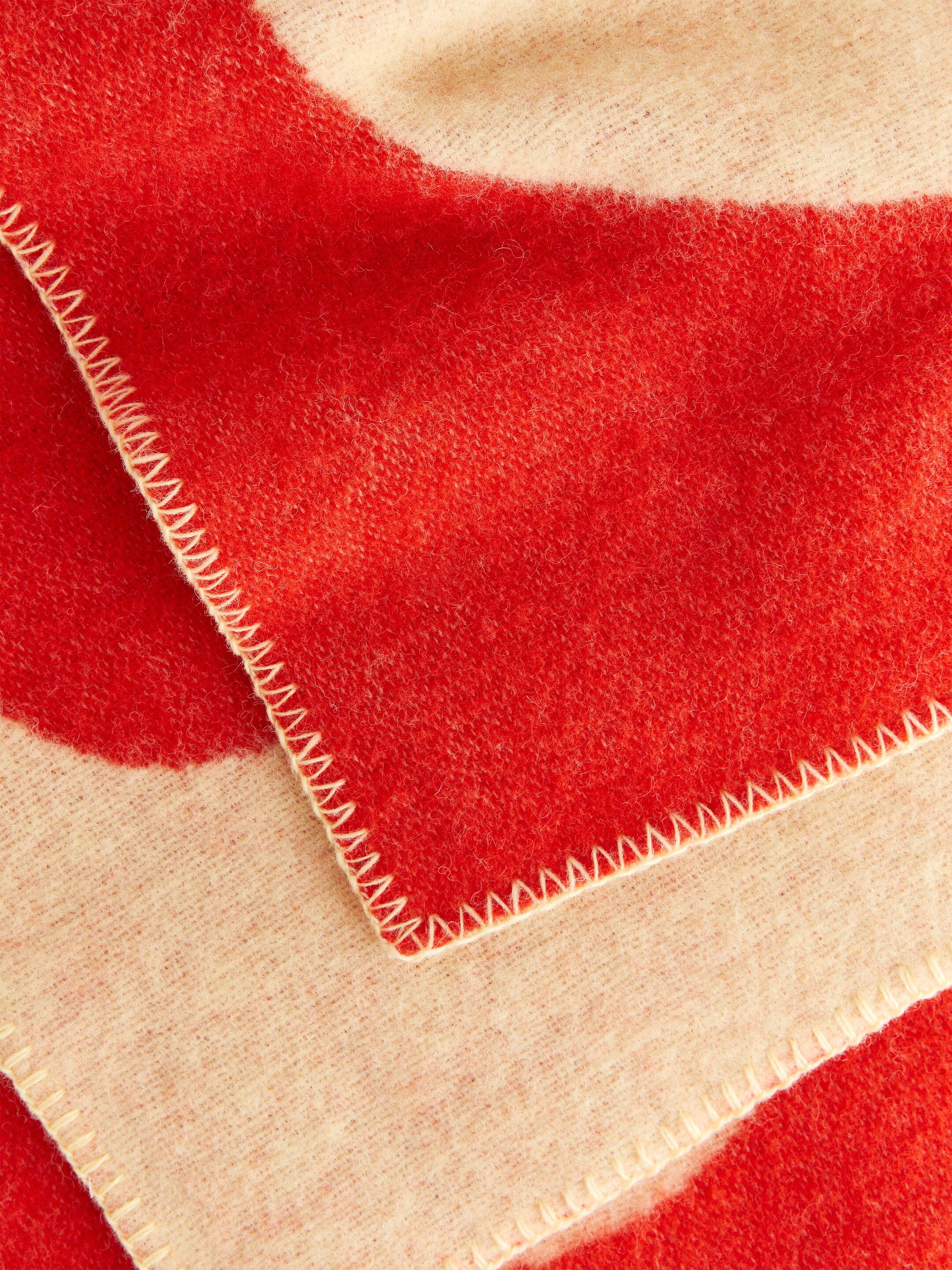 Visualizza immagine più grande: Coperta Klippan in lana - Crema/Rosso - HOME | H&M IT 3
