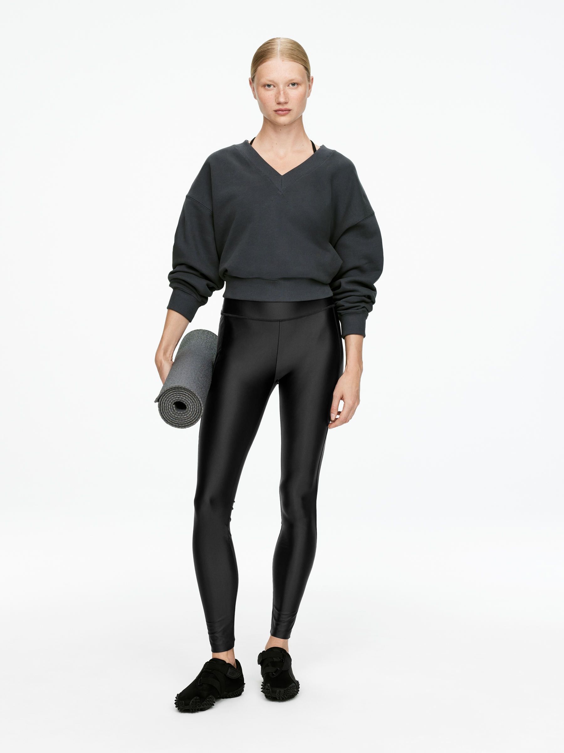 Shiny Leggings-#272627-16787