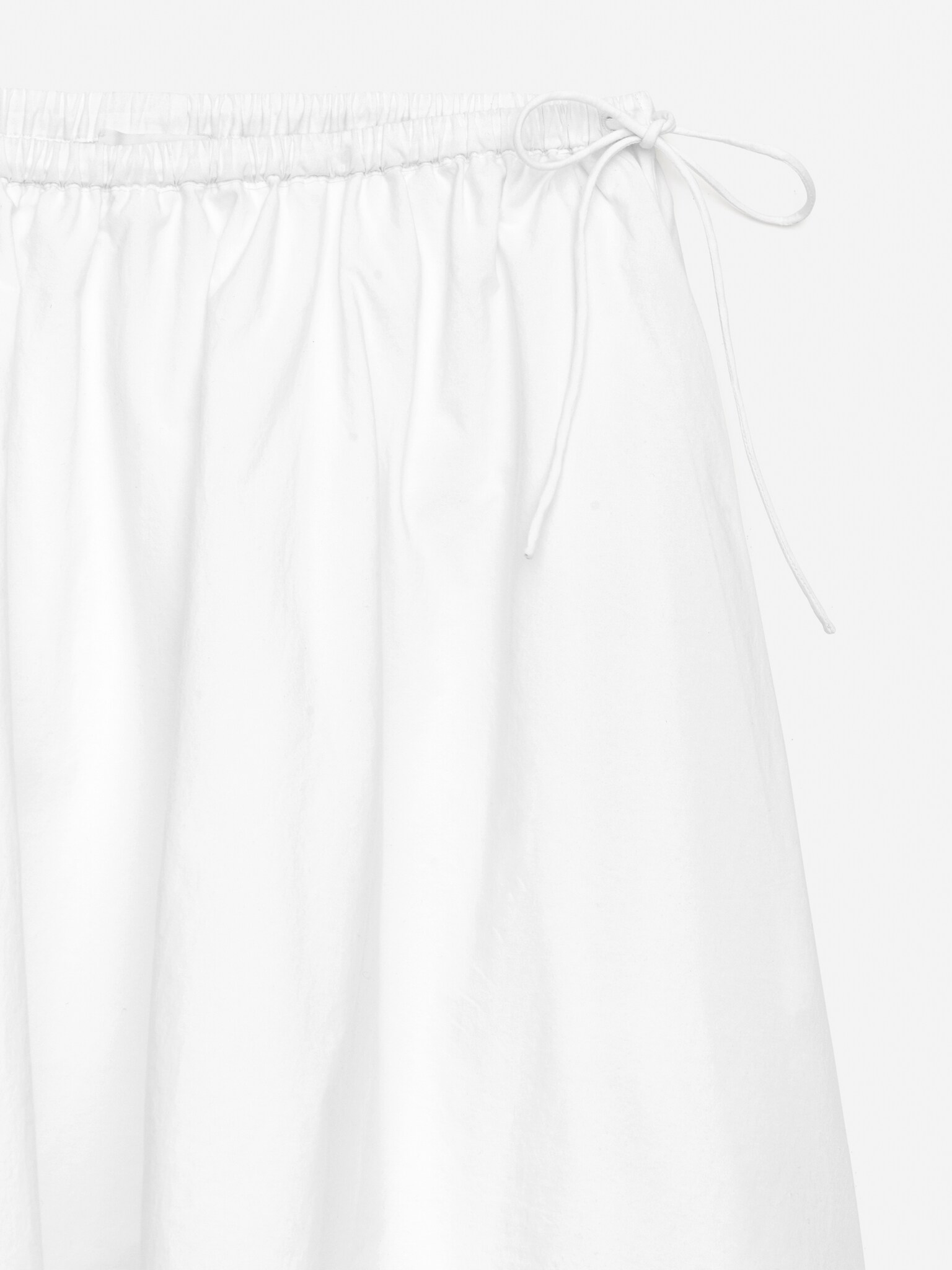 Mini-jupe en coton - Blanc/Bleu/Blanc - 4