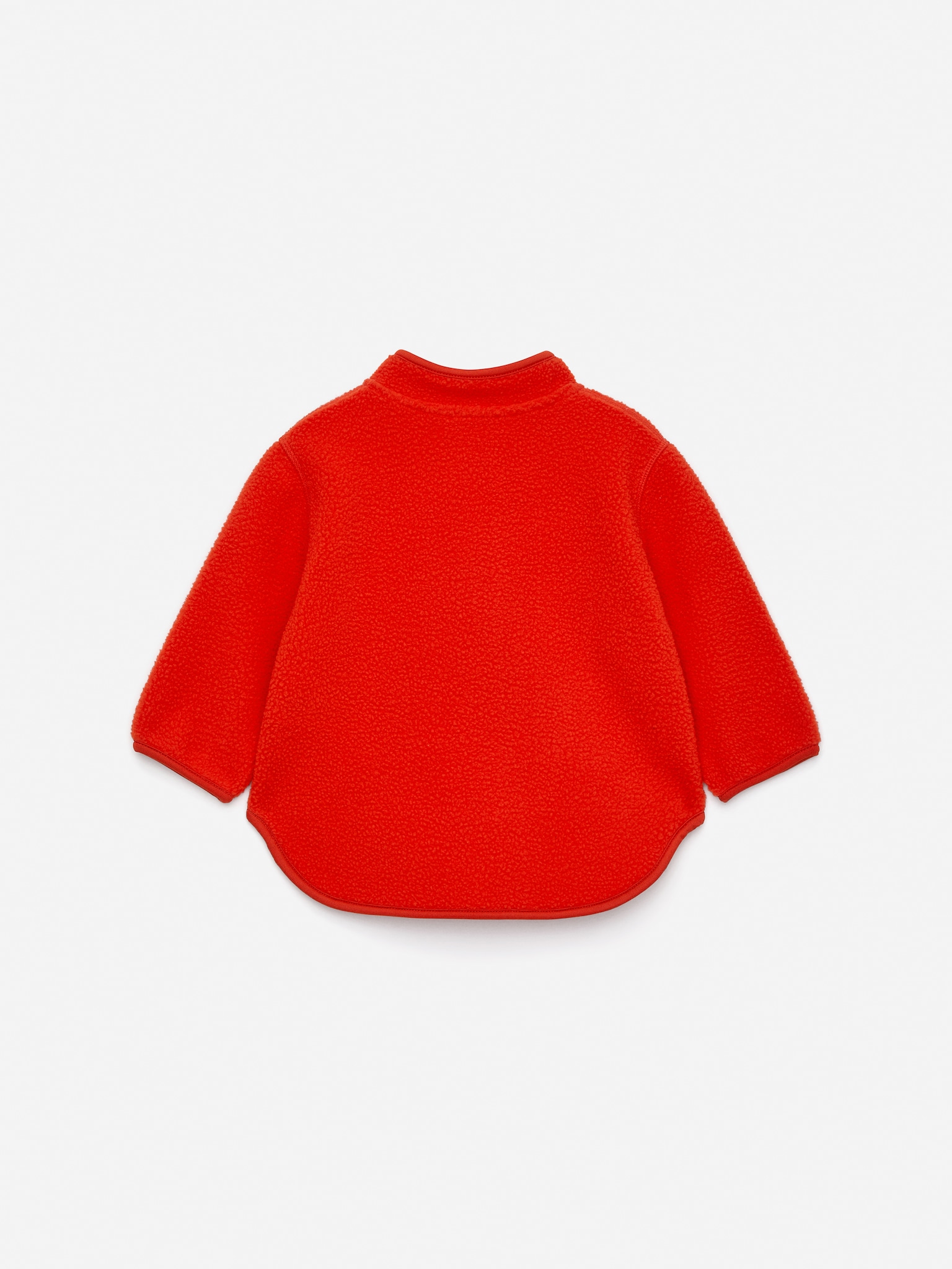 Veste polaire - Rouge vif/Vert foncé - 2
