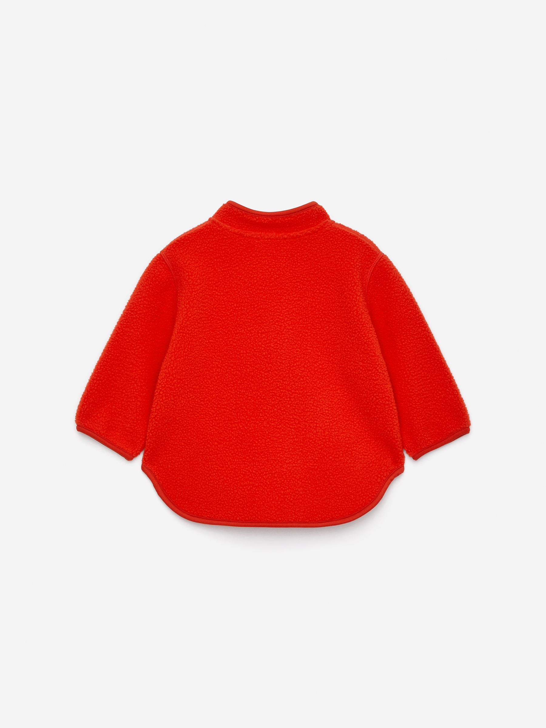 Fleece Jacket - Bright Red - Regular fit - Children - StillMedia/DescriptiveStillLife - 5