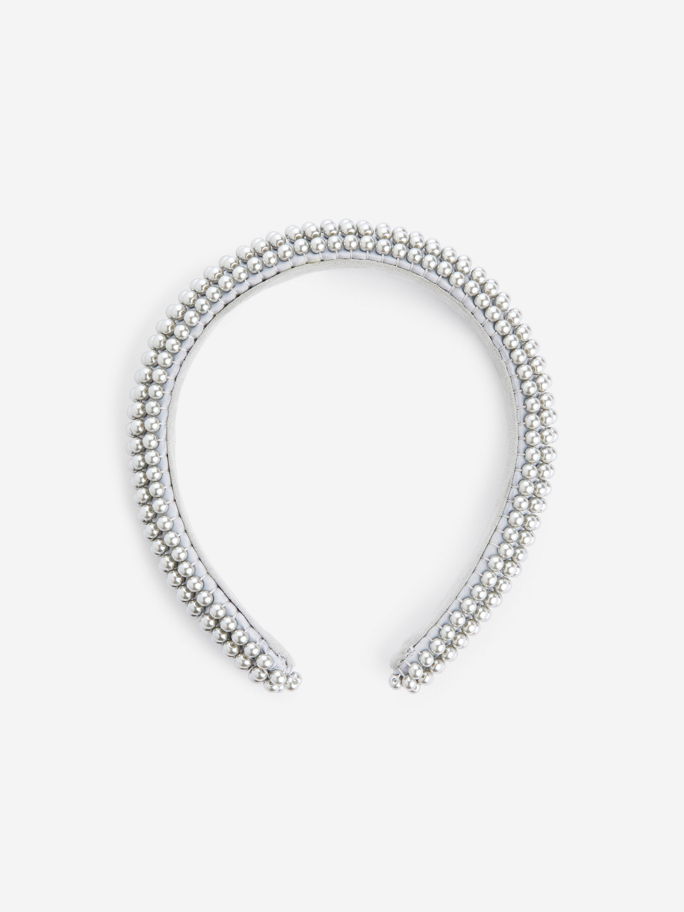 Pearl Alice Band - Silver - Women - StillMedia/DescriptiveStillLife - 2