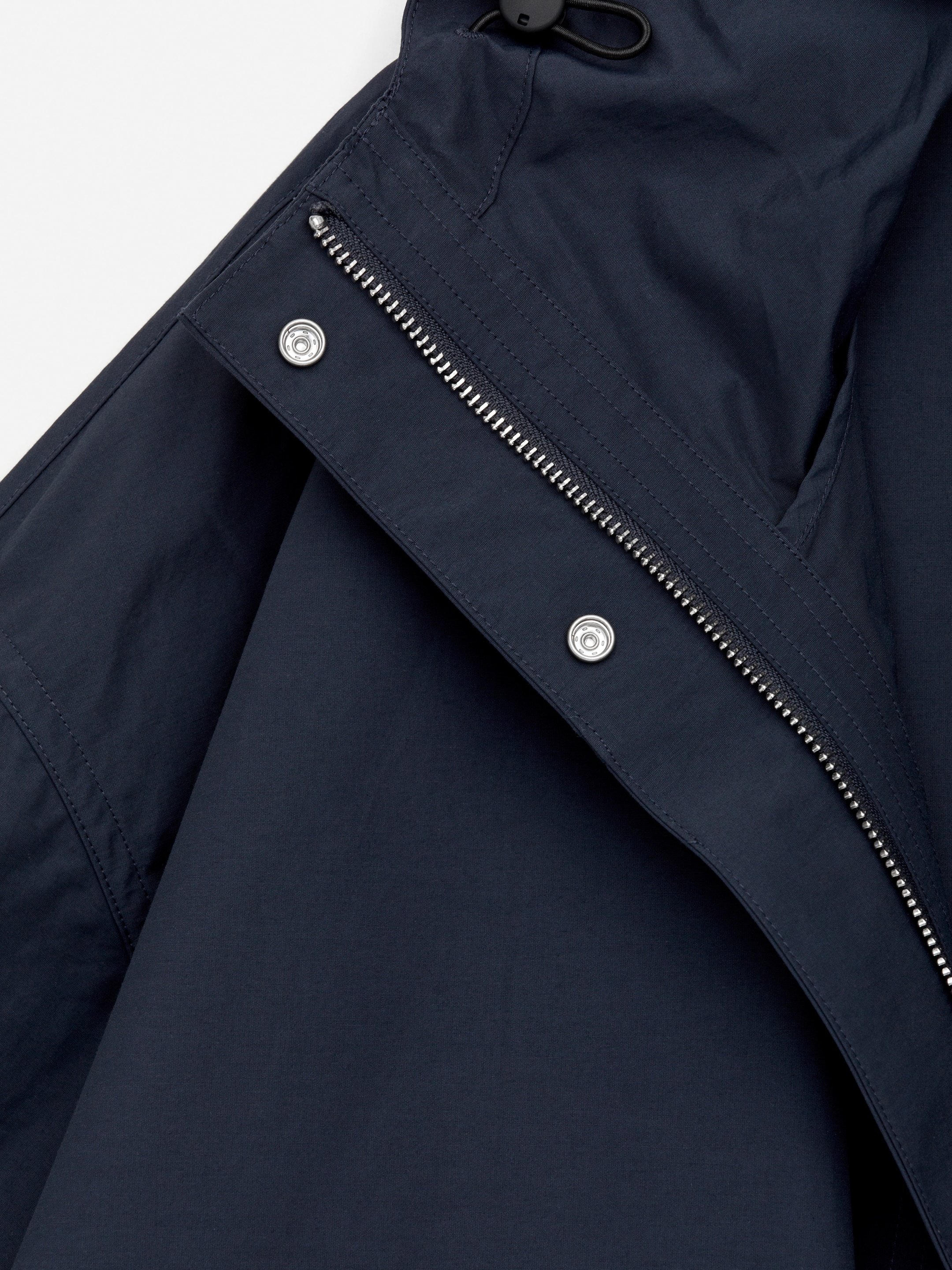 Parkas i bomullsblandning - Mörkblå - Loose fit - Women - StillMedia/DescriptiveDetail - 2